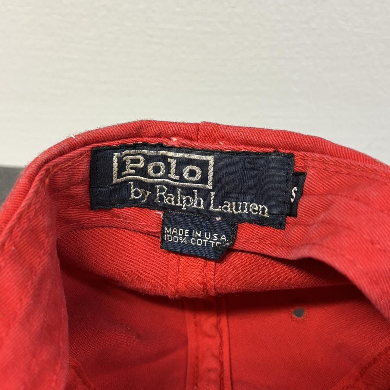 Polo Ralph Lauren Vintage 1993 Ralph Lauren Polo Long Brim/Bill stadium Hat Size ONE SIZE - 6 Thumbnail