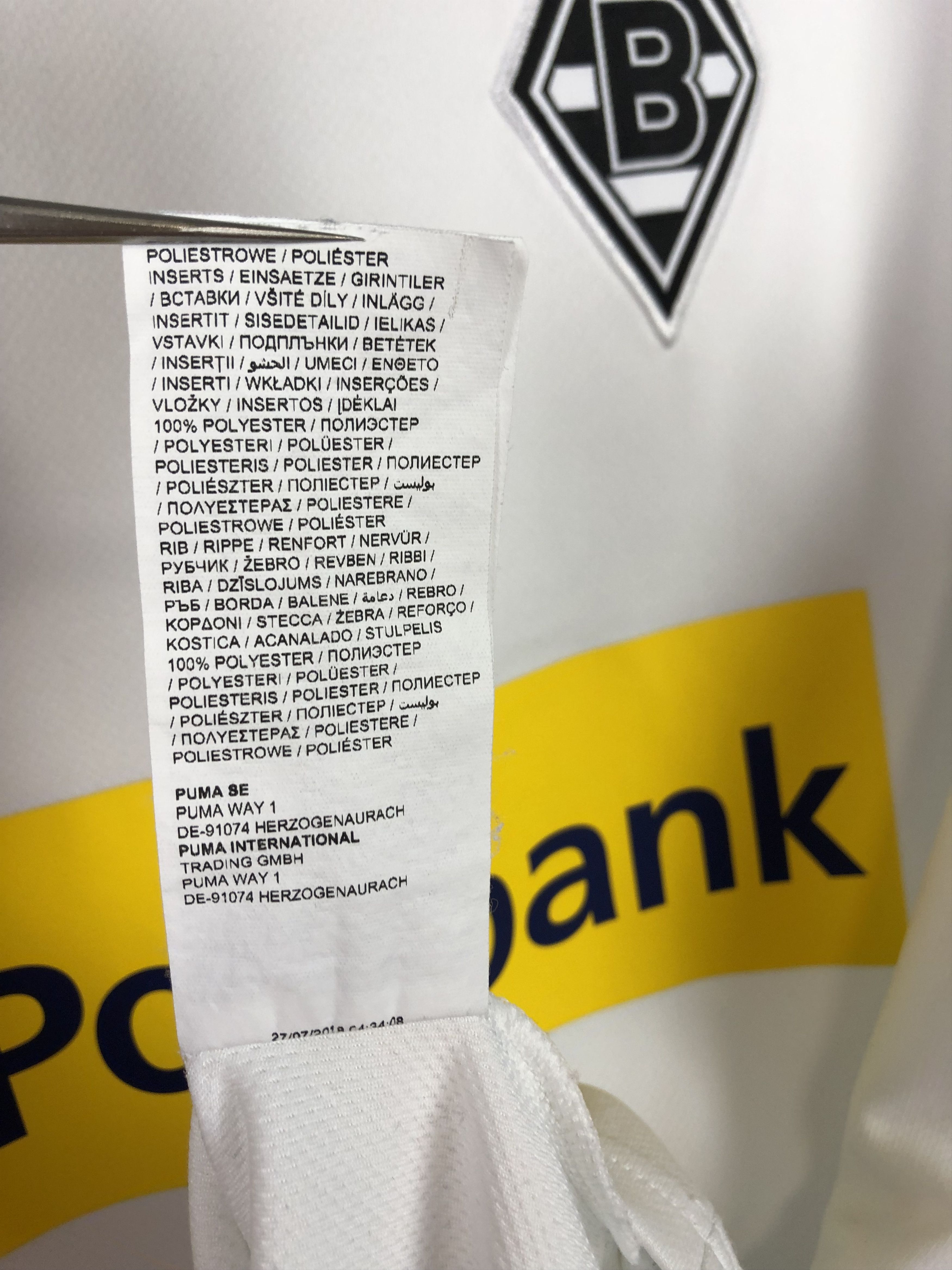 Other Borussia Mönchengladbach football shirt Soccer Jersey Tee Size US M / EU 48-50 / 2 - 14 Thumbnail