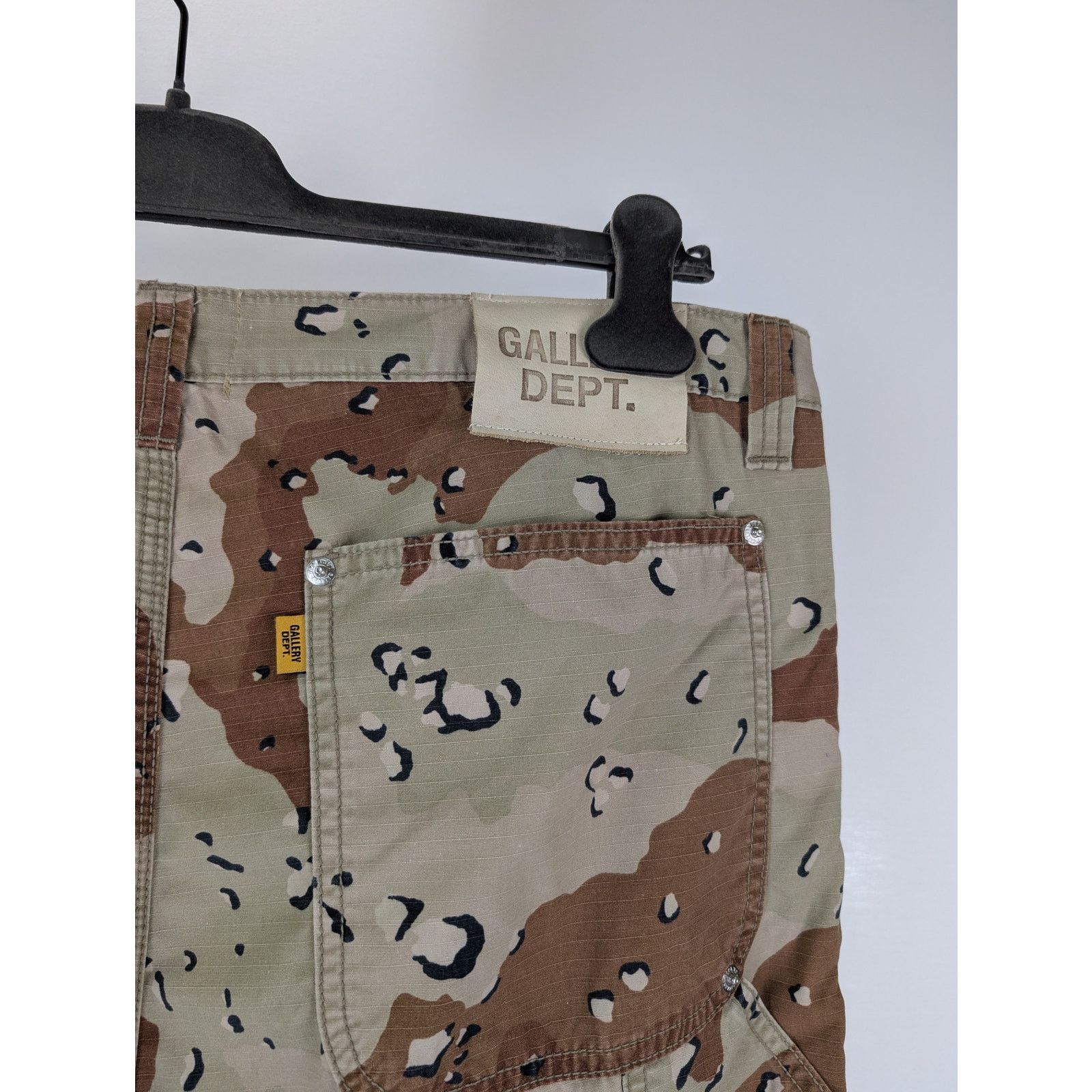 Gallery Dept. o1rshd1 Q:2 / Choc Chip La Flare Trousers Pants in Beige Size US 30 / EU 46 - 12 Thumbnail