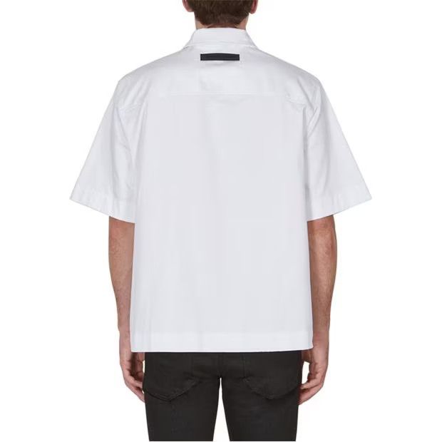 1017 ALYX 9SM o1g2r1mq0824 Graphic S/S Zip Shirts in White Size US S / EU 44-46 / 1 - 4 Thumbnail