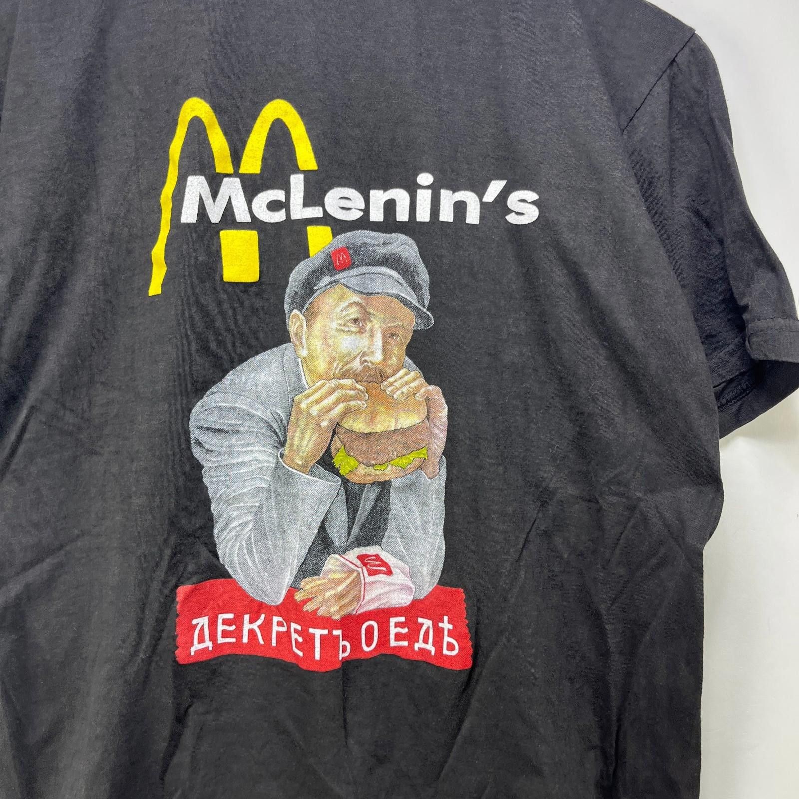 Vintage Vintage McLenin's Lenin Soviet Union Mcdonalds T Shirt Size US M / EU 48-50 / 2 - 2 Thumbnail