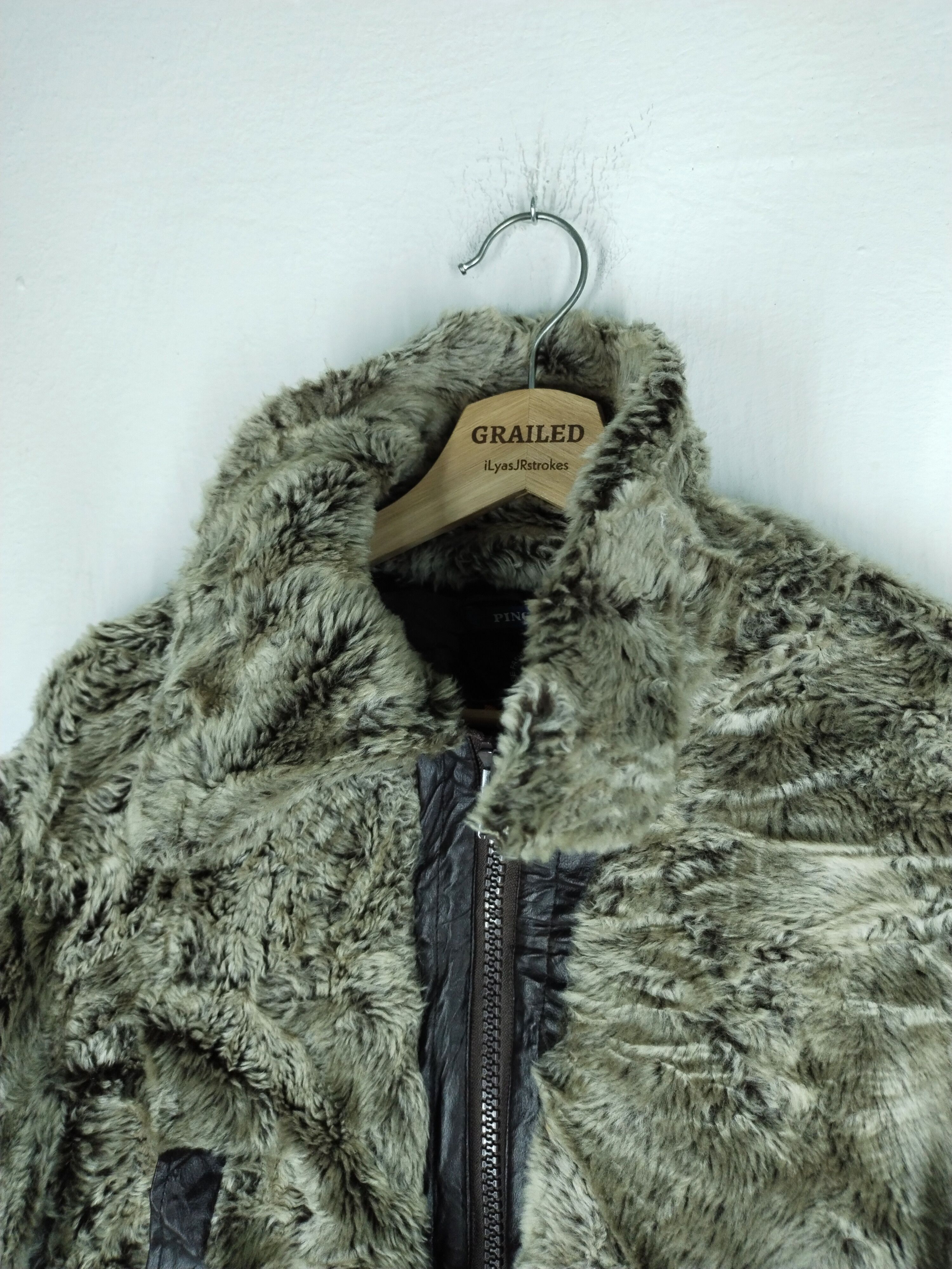 Other 🔥 Vtg Beautiful Faux Fur Coat Pinguino Coat Size M / US 6-8 / IT 42-44 - 4 Thumbnail