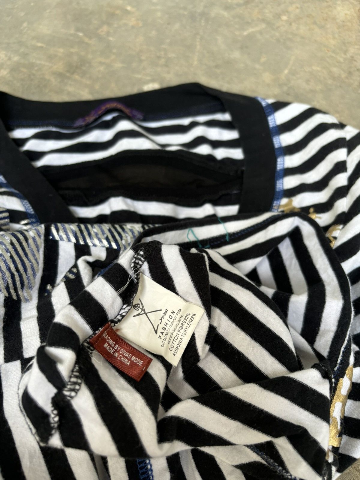 Hysteric Glamour Y2k Yolma Stripe Ifsixwasnine Punk Style Longsleeve Size M / US 6-8 / IT 42-44 - 8 Thumbnail