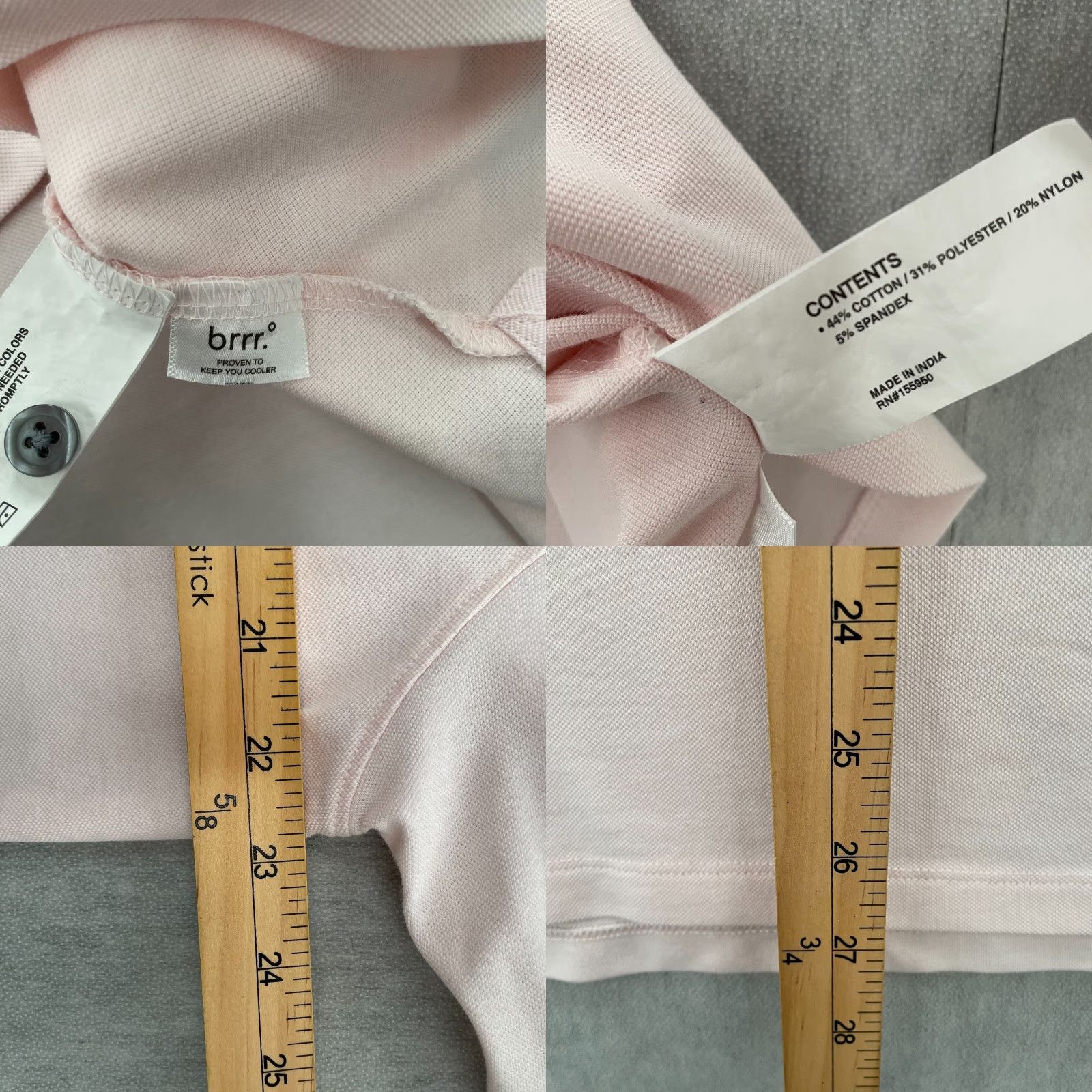Vintage VINTAGE Greyson Shirt Adult Large Pink Polo Chartwell Golf Country Club Logo Mens L Size US L / EU 52-54 / 3 - 8 Thumbnail