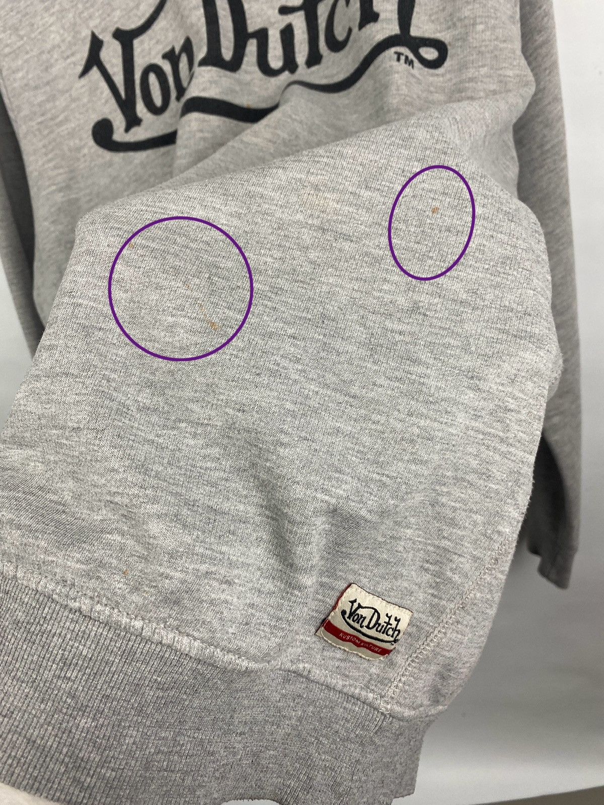 Von Dutch 🇺🇸 Vintage Y2K Von Dutch Sweatshirt Rare Retro Hype Size US XL / EU 56 / 4 - 9 Thumbnail