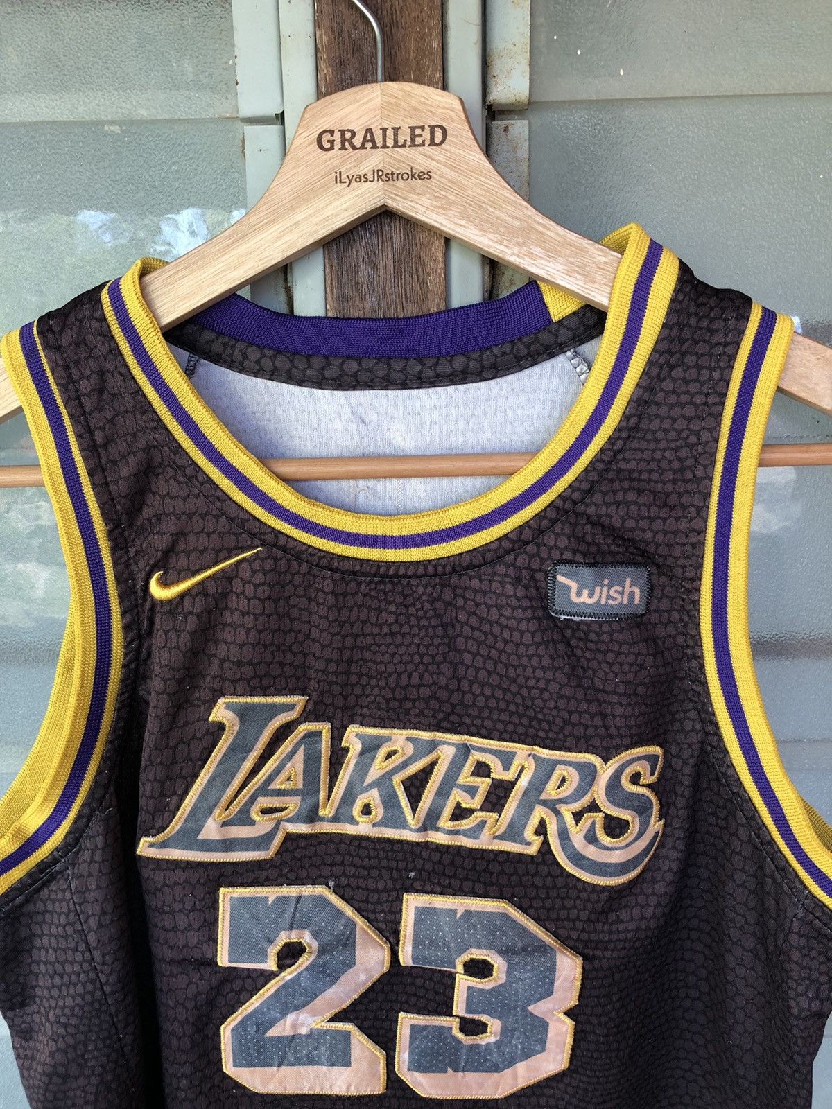 Nike Vintage Nike Lebron James LA Lakers #23 Jersey No Tee Size US M / EU 48-50 / 2 - 9 Thumbnail