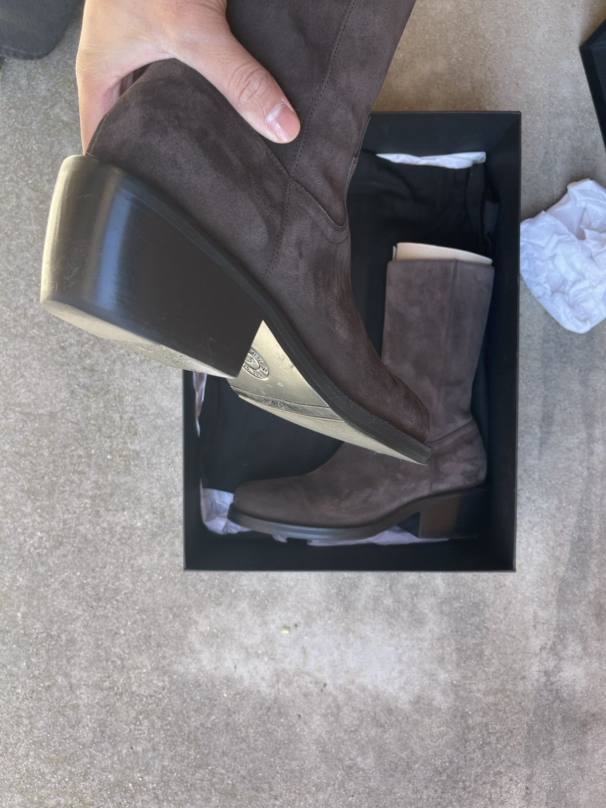 Dries Van Noten Dries Van Noten Brown Suede Boots Size US 7.5 / EU 40-41 - 8 Thumbnail