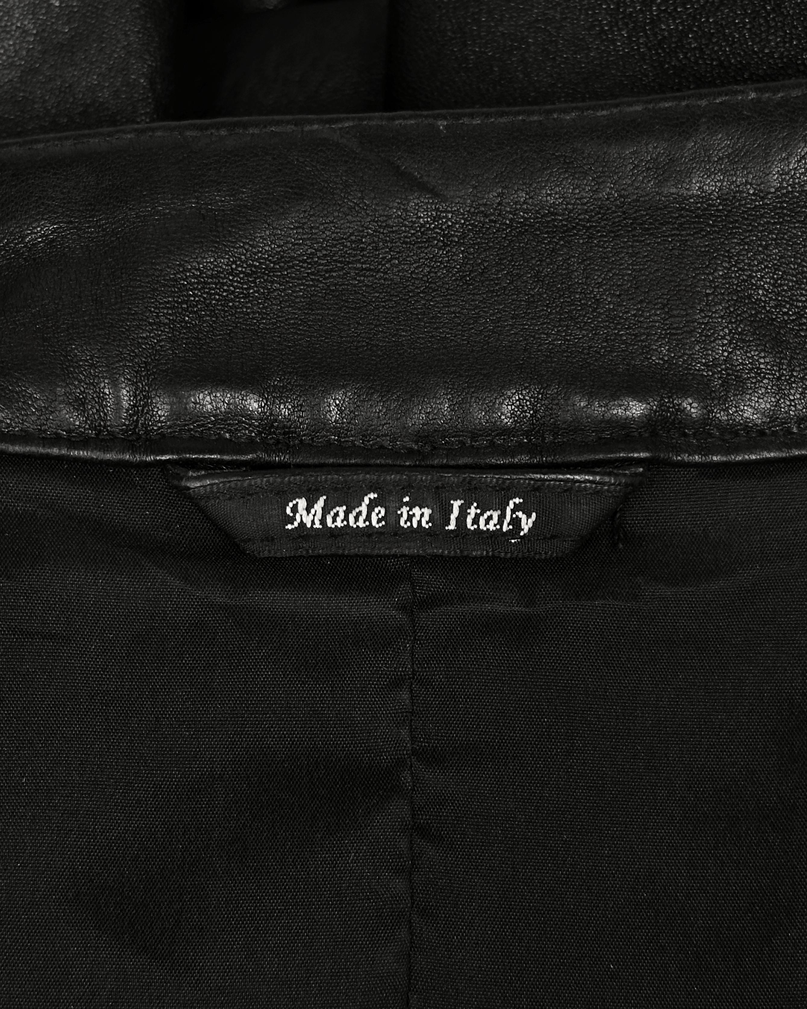 Maison Margiela Maison Margiela 5 Zip Leather Jacket Size US S / EU 44-46 / 1 - 8 Thumbnail