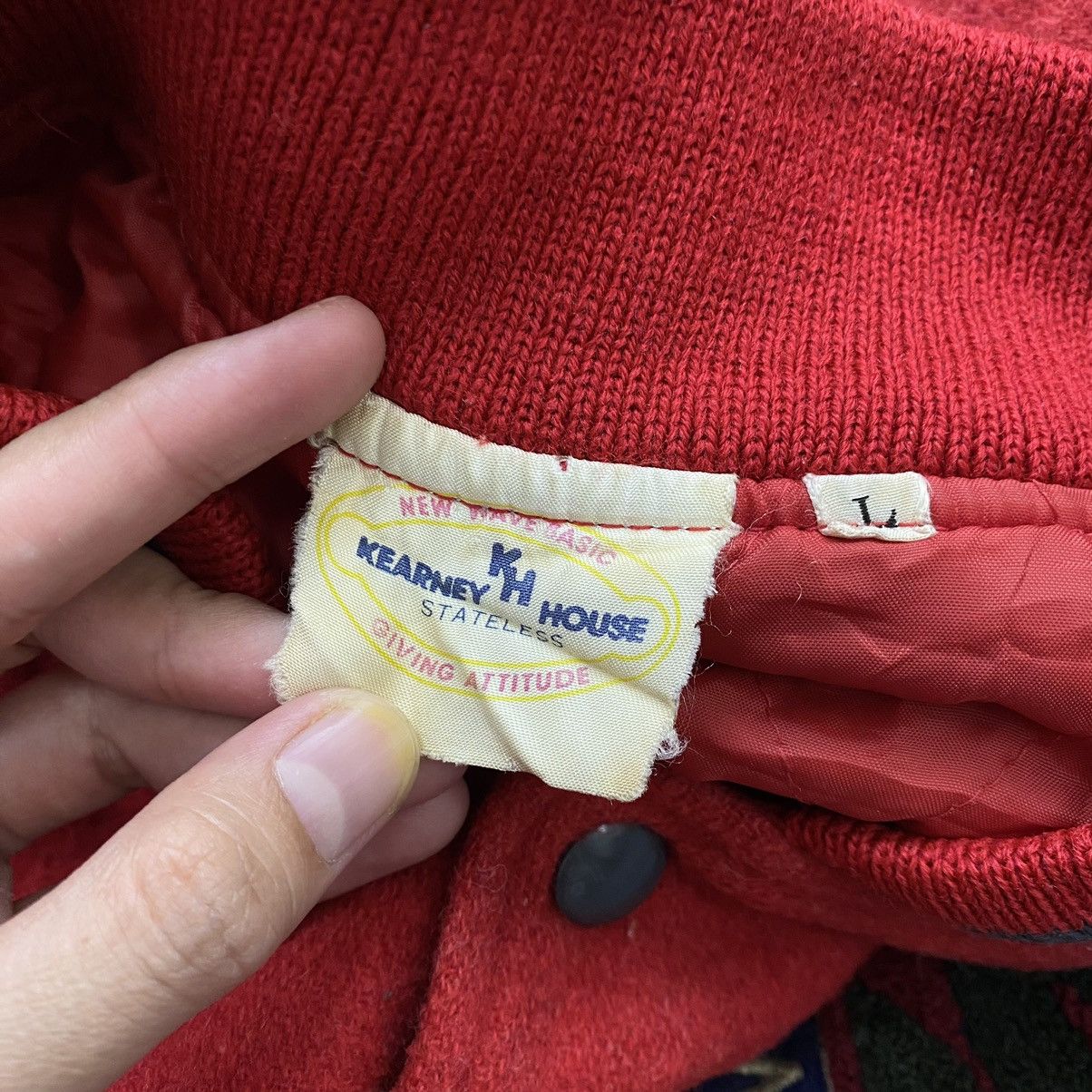 Japanese Brand × Vintage Vintage 90s KEARNEY HOUSE Japanese Brand New Wave Basic Wool Size US L / EU 52-54 / 3 - 6 Thumbnail