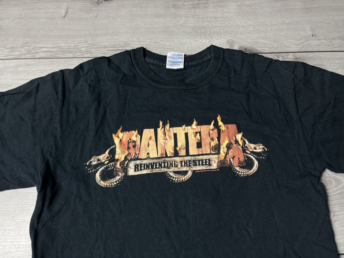 Band Tees Pantera Reinventing Steel 2005 Tshirt Rare size M Size US M / EU 48-50 / 2 - 3 Thumbnail