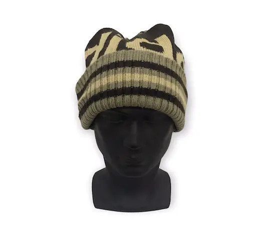 image of Vintage Adidas Spellout Beanie Hat, Men's