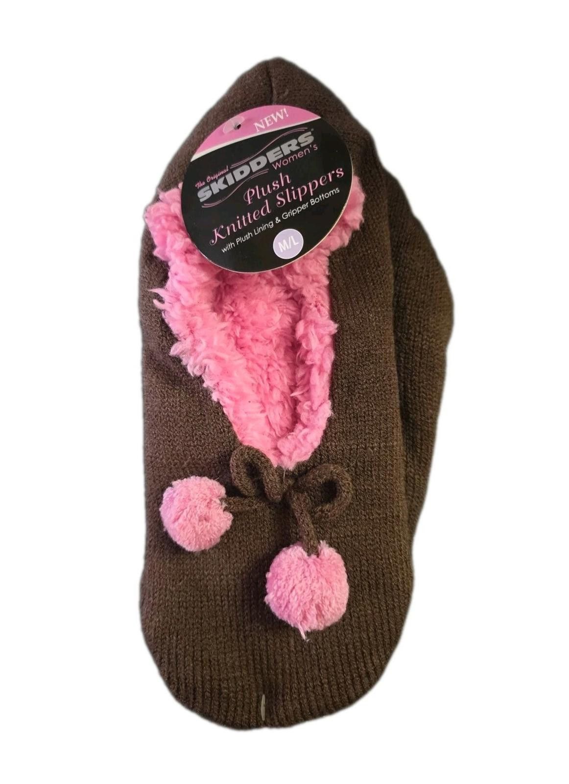 Other NEW Original Skidders Women’s M/L Plush Lined Slippers With Size US 7.5 / IT 37.5 - 2 Thumbnail