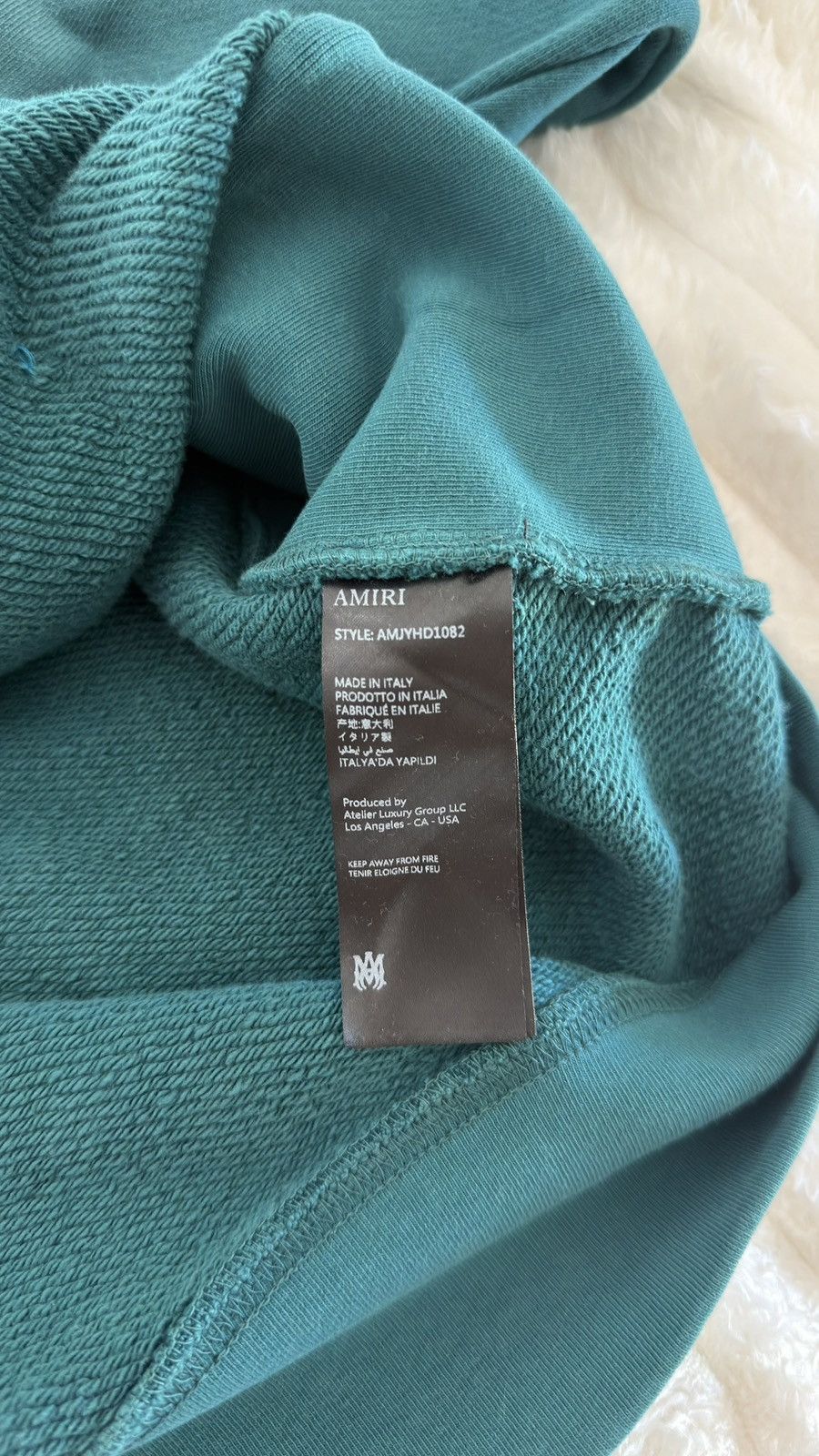 Amiri AMIRI HOLLYWOOD HOODIE Size US XL / EU 56 / 4 - 5 Thumbnail