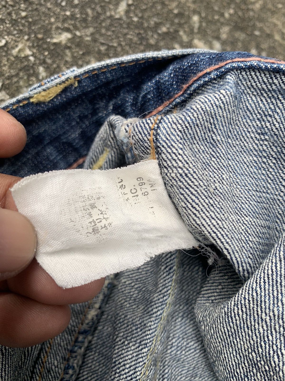 If Six Was Nine × Japanese Brand Distressed Antgauge Platinum Embroidered Pocket Denim Pants Size US 30 / EU 46 - 23 Thumbnail