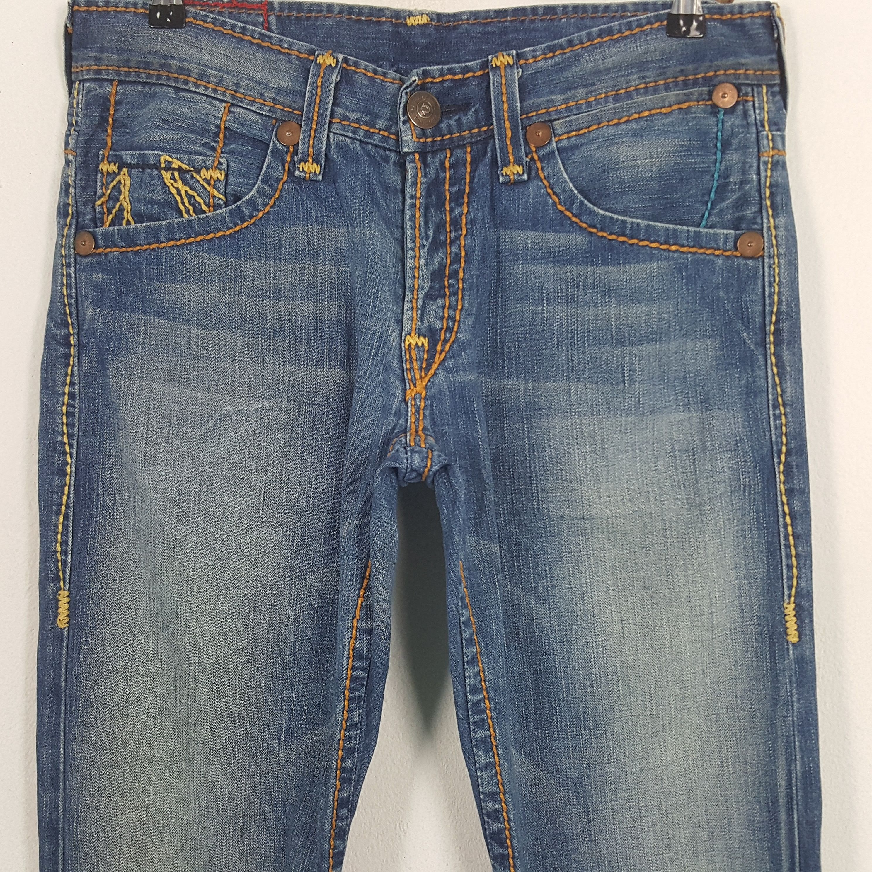 True Religion × Vintage Vintage True Religion American Brand Denim Jeans Size 33" - 2 Thumbnail