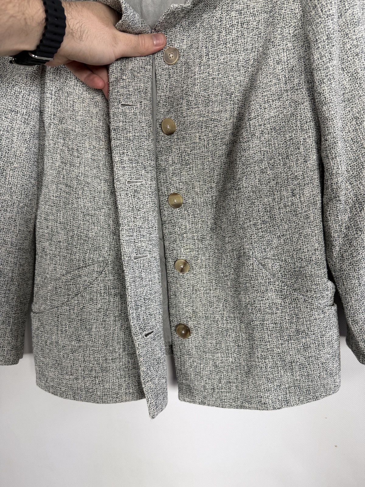 Jil Sander Jil Sander Cotton Linen Blend Blazer Jacket Italy Size 40 Size S / US 4 / IT 40 - 6 Thumbnail