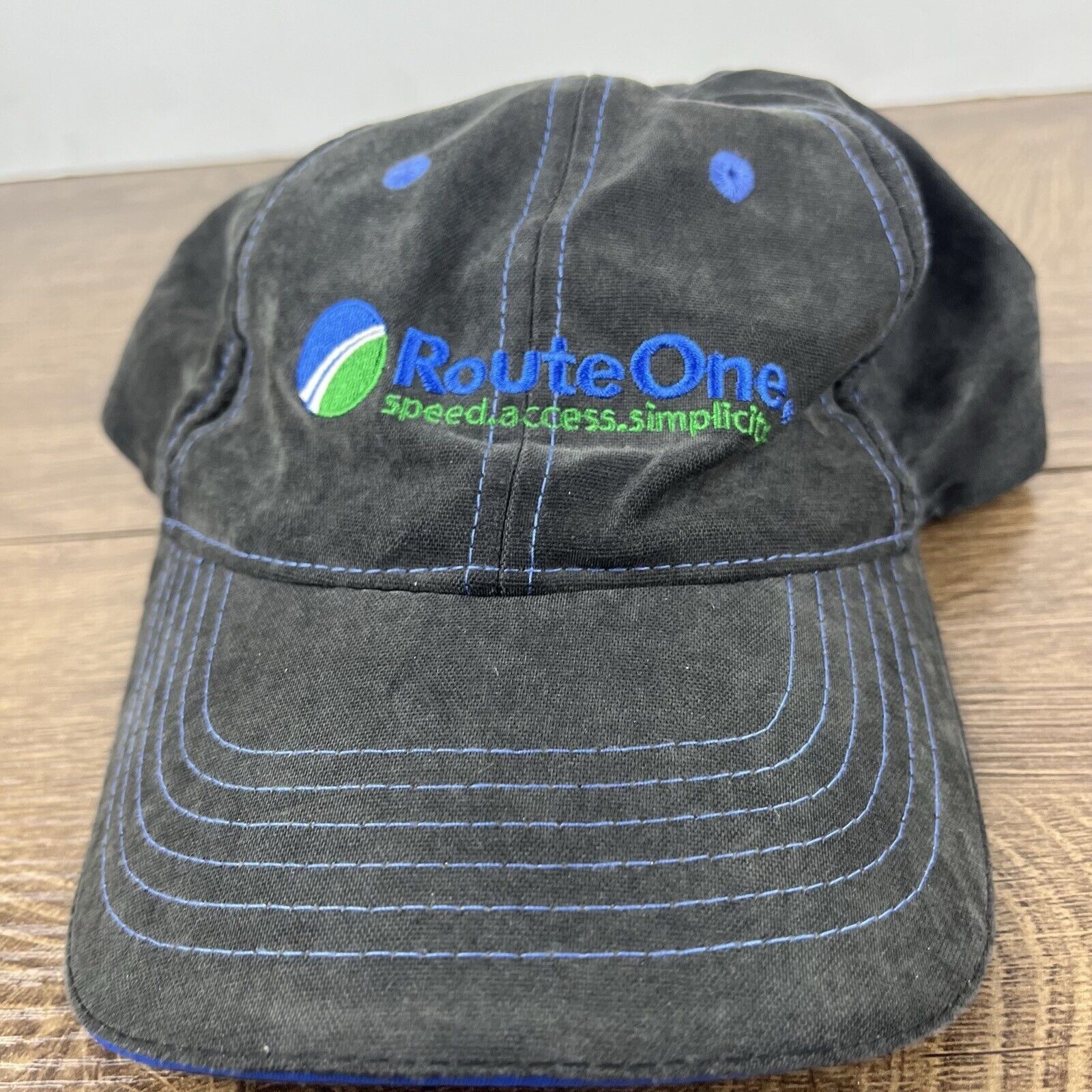 Other Route One Hat Gray Adjustable Hat Gray Adult Size Hat Size ONE SIZE - 6 Thumbnail