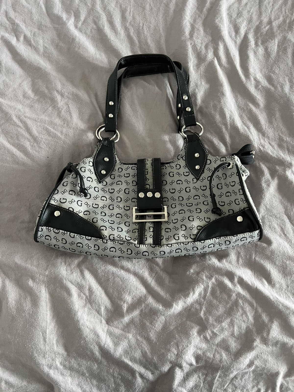 Guees Style Shoulder Mini Bag Baguette Y2K Avant-garde OO's