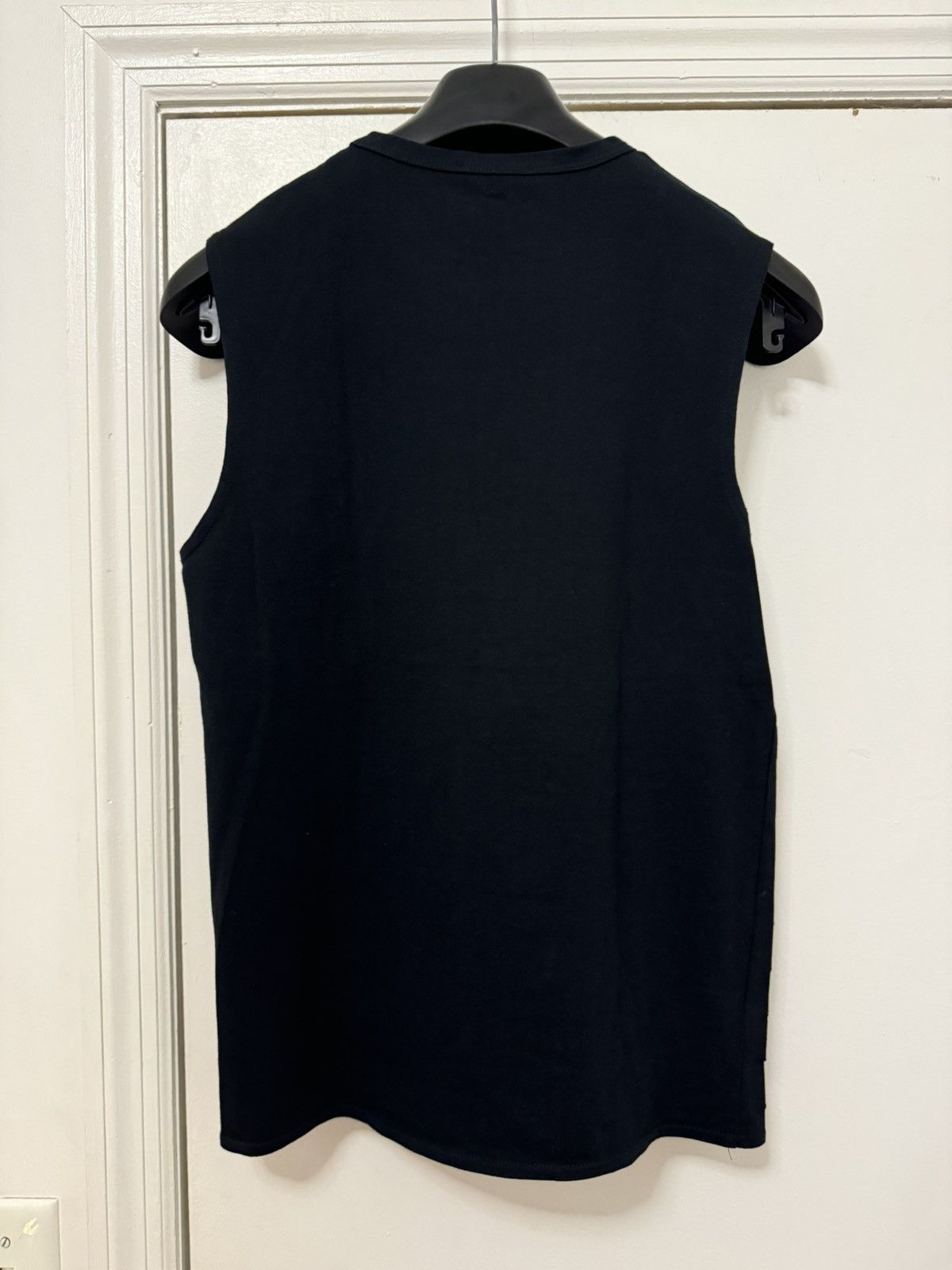 Raf Simons Black Palms Cut Out Tank Top Size US M / EU 48-50 / 2 - 5 Thumbnail