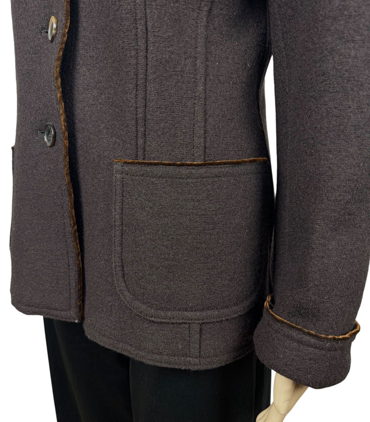 Bogner Bogner Virgin Wool Knit Jacket Womens size US10 Size L / US 10 / IT 46 - 5 Thumbnail
