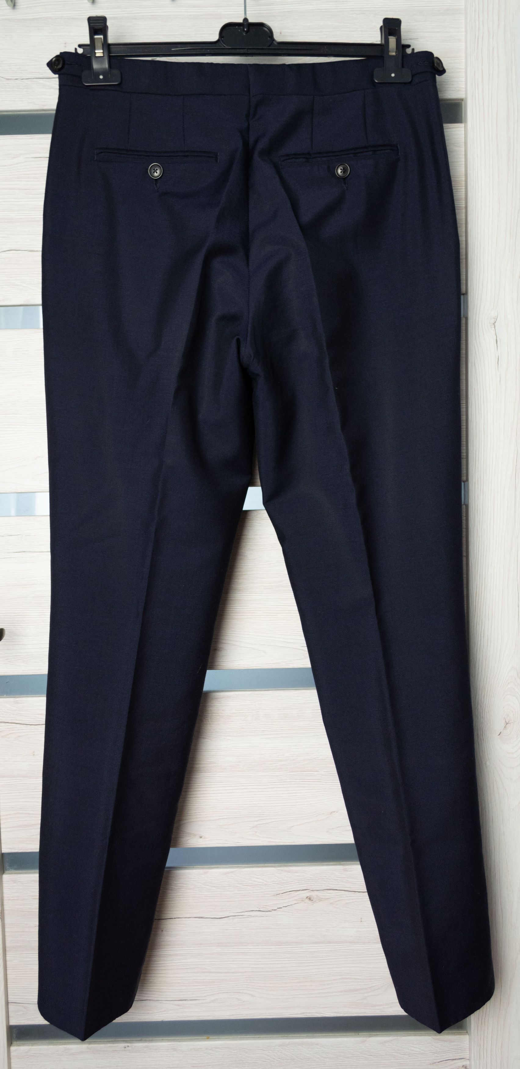Reiss REISS navy suit wool moher Size 36R - 5 Thumbnail