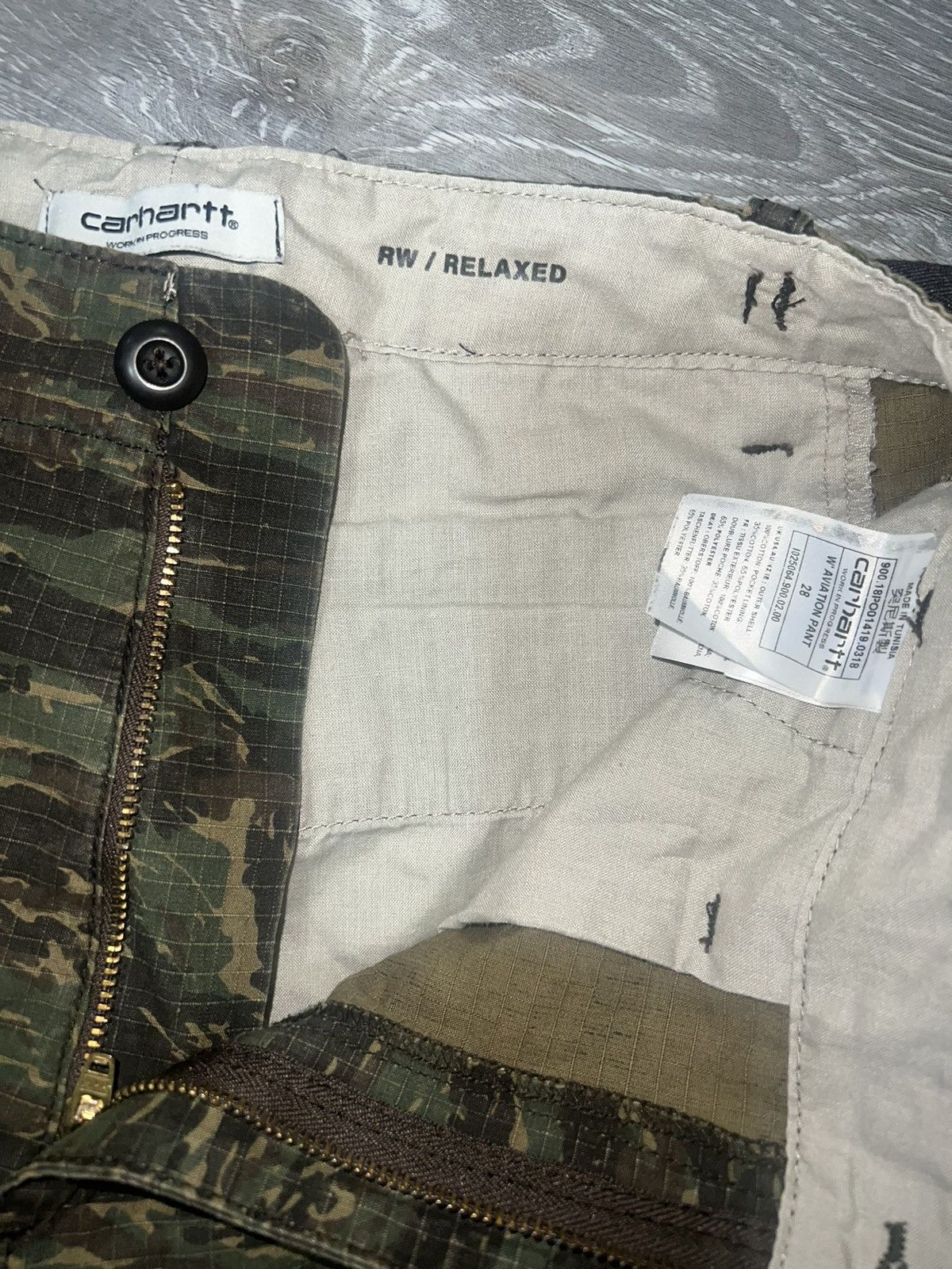 Carhartt Charhartt relaxed fit cargos Size US 28 / EU 44 - 3 Thumbnail
