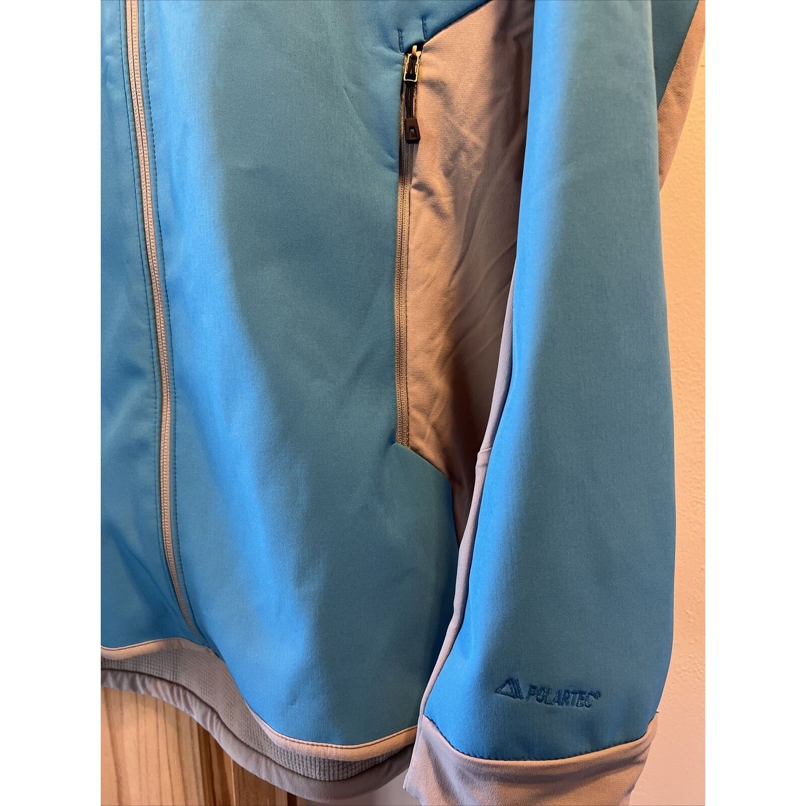 Patagonia Patagonia women's M blue polartec polyester softshell jacket Size M / US 6-8 / IT 42-44 - 9 Thumbnail