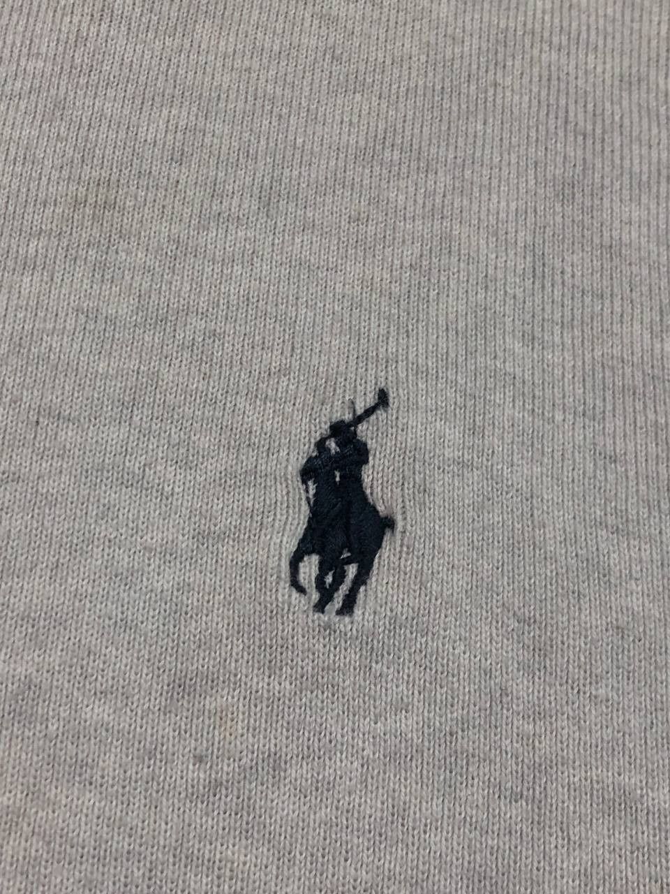 Polo Ralph Lauren Y2K gray Long Sleeve Polo Ralph Lauren Vintage Size US L / EU 52-54 / 3 - 7 Thumbnail