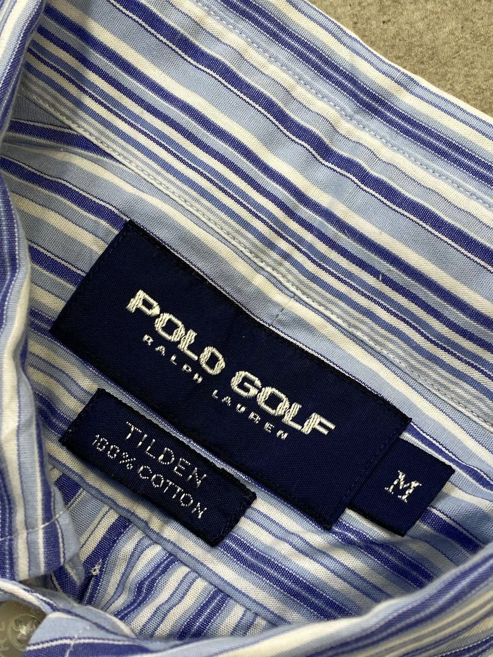Polo Ralph Lauren Vintage Polo Golf Ralph Lauren Striped Small Logo Shirt Size US M / EU 48-50 / 2 - 11 Thumbnail
