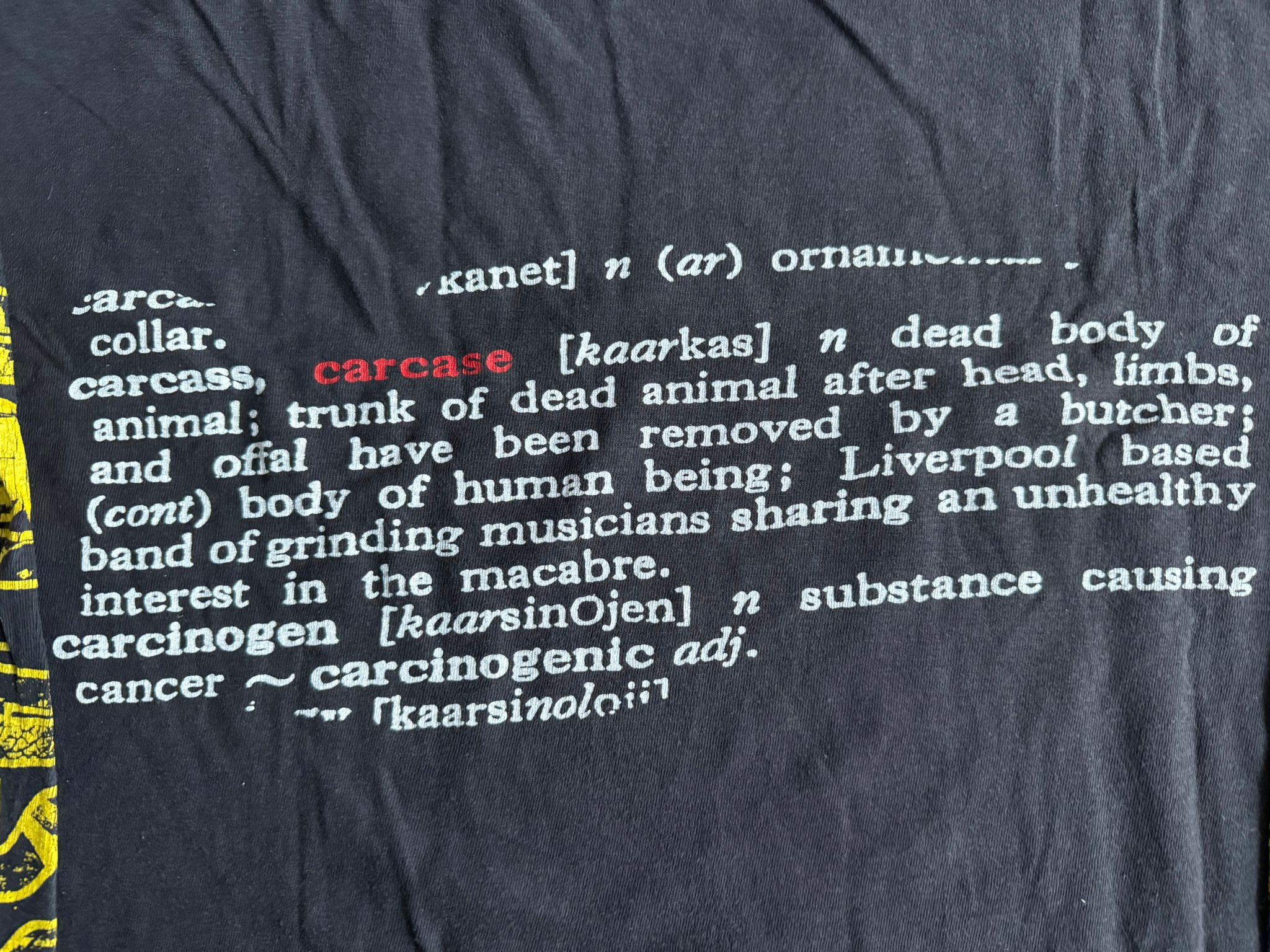 Vintage Vintage Carcass Longsleeve – Definition Backprint Size US XL / EU 56 / 4 - 5 Thumbnail