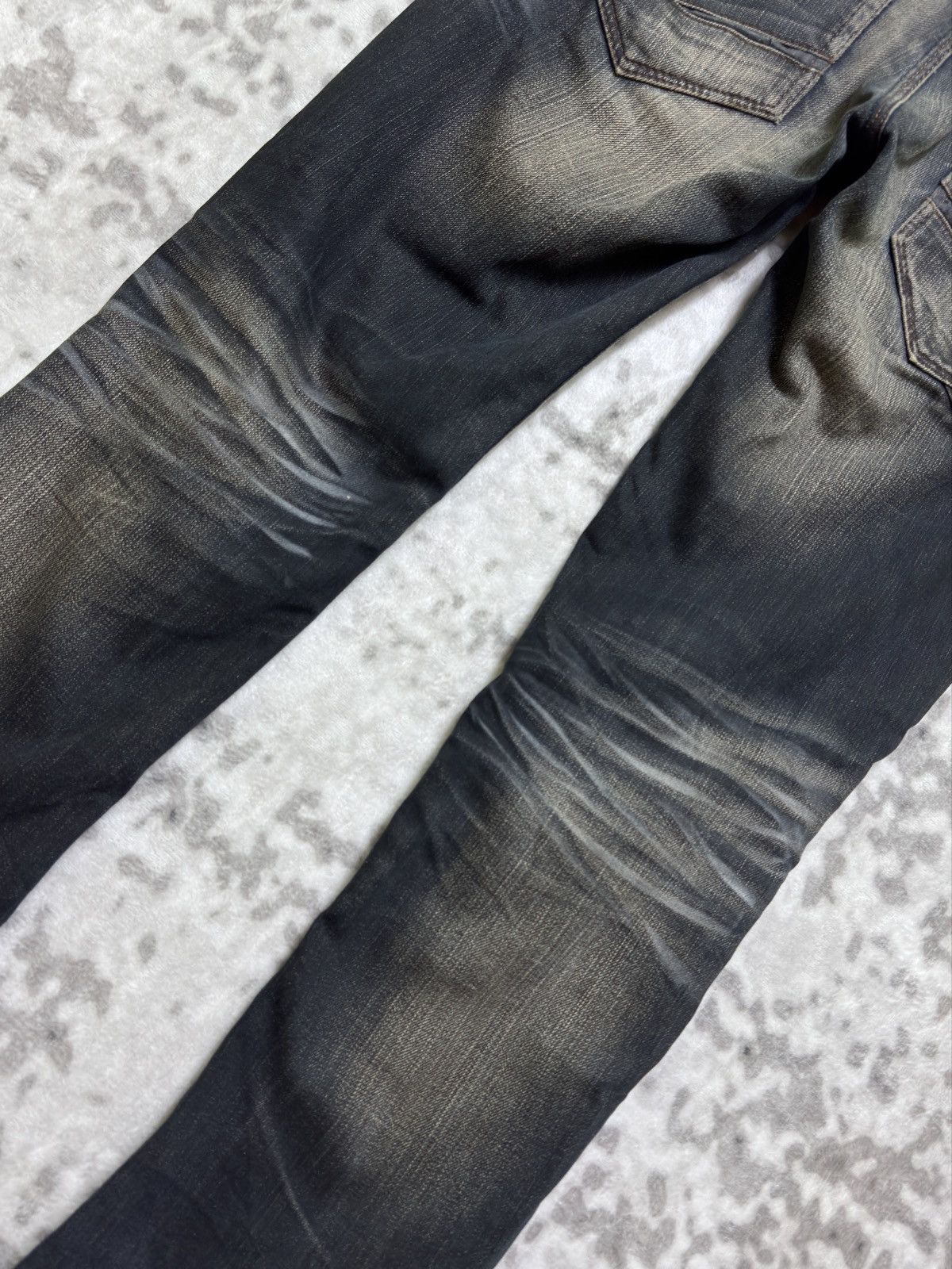 Nicole Club Nicole Club for Men Distressed Washed Zipper Pocket Denim Size US 30 / EU 46 - 14 Thumbnail