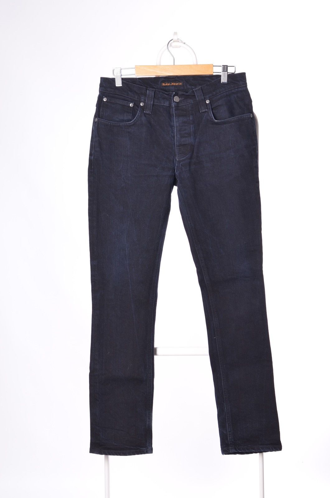 Nudie Jeans Nudie denim jeans grim tim org black ring size 33 fits 31 Size US 33 - 3 Thumbnail