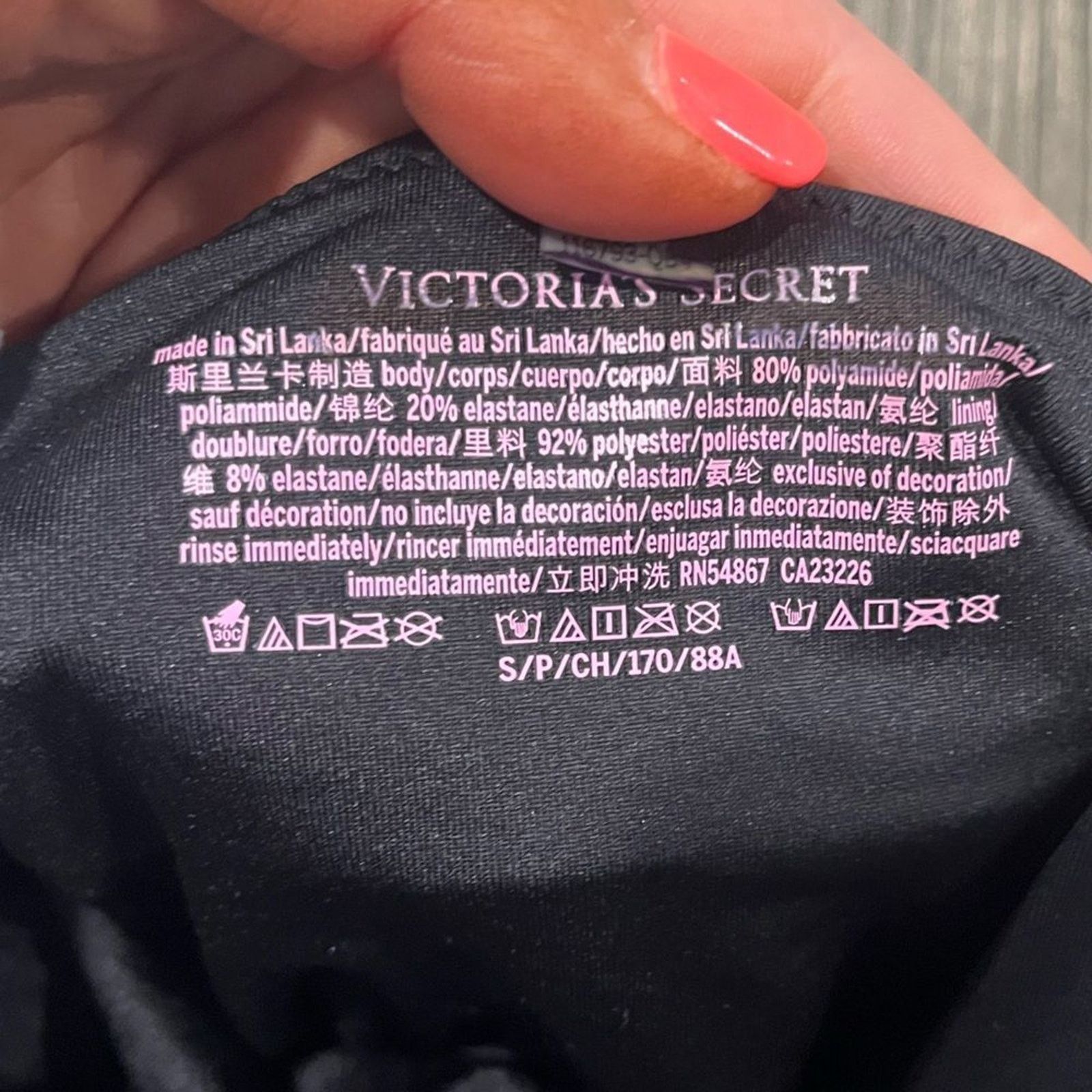 Victoria's Secret NWOT Victoria's Secret One Piece Swimsuit Plunge Size S Size ONE SIZE - 2 Thumbnail