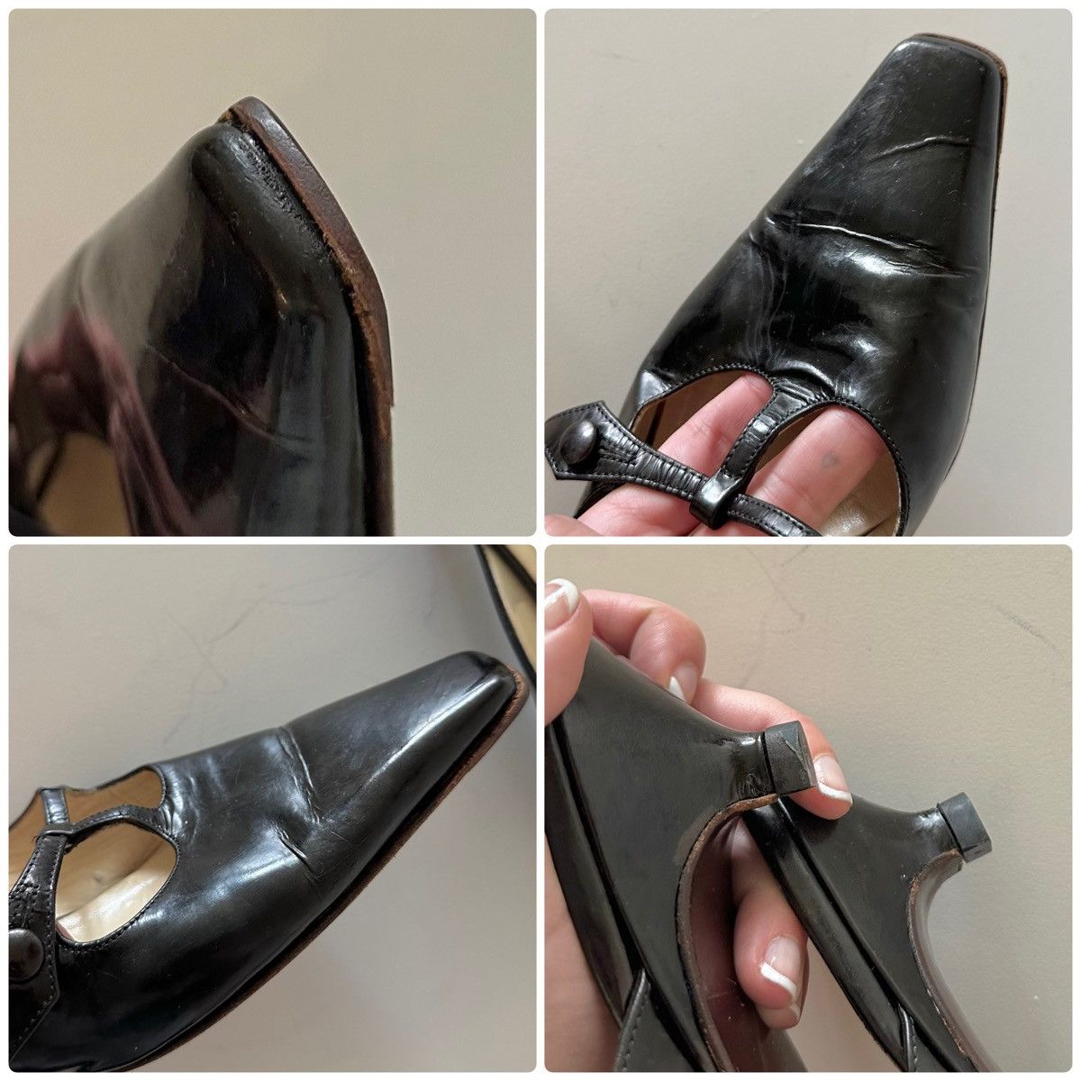 Miu Miu Vintage Miu Miu 90s Archive Mules Kitten Coquette Office Size US 10 / IT 40 - 7 Thumbnail