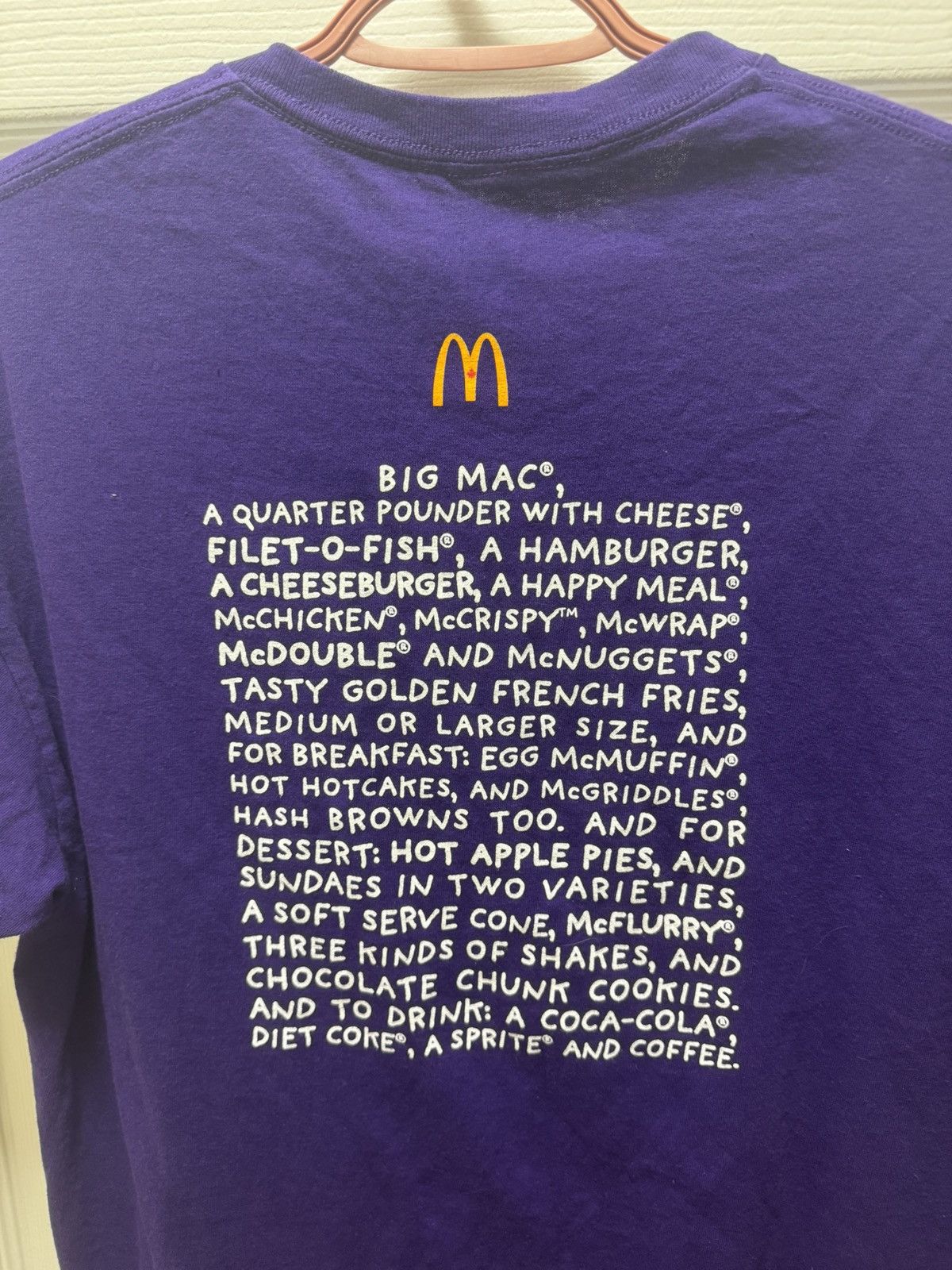 Lil Yachty McDonald's x Lil Yachty Menu Song Remix Employee Merch RARE Size US L / EU 52-54 / 3 - 4 Thumbnail