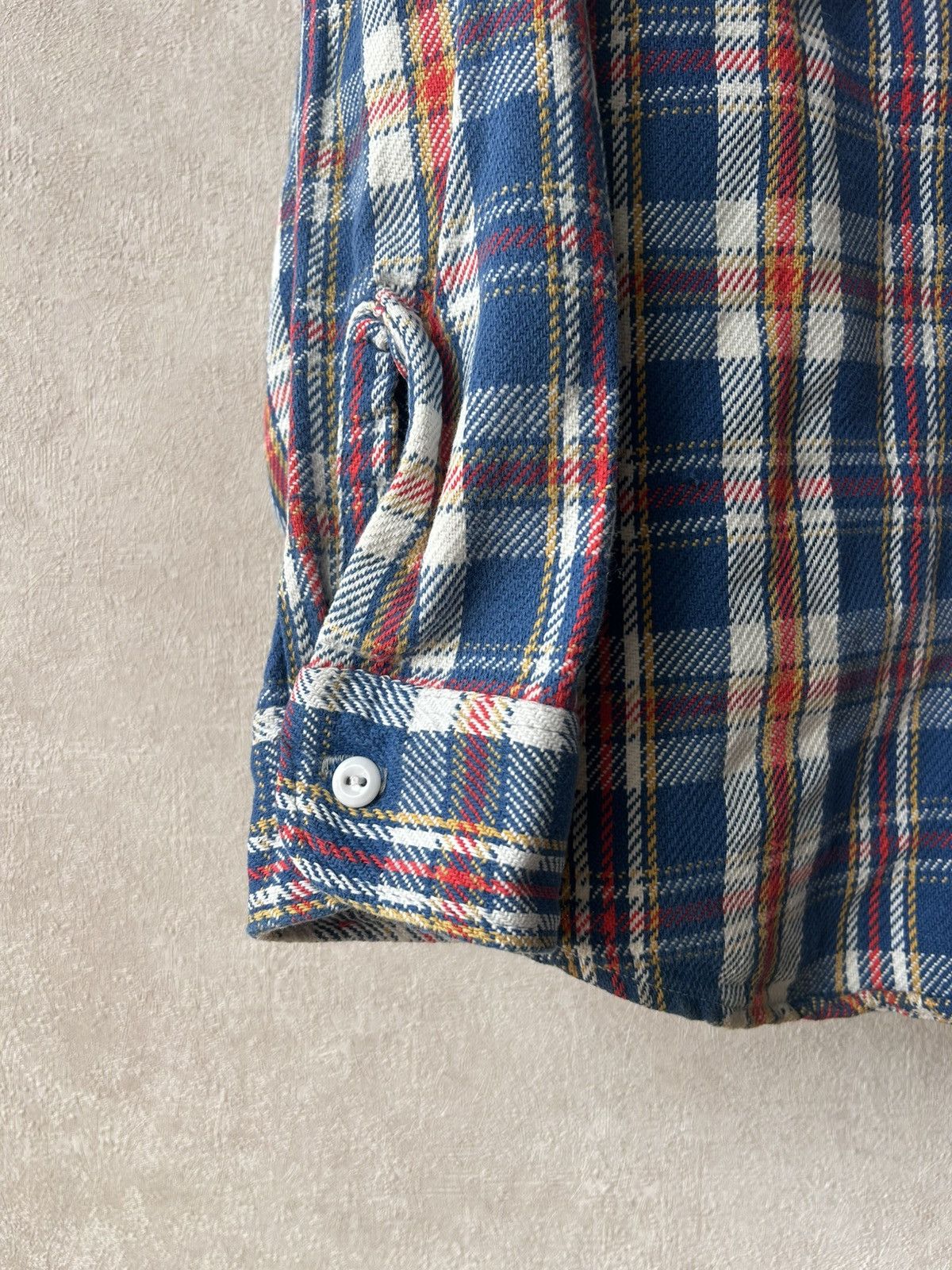 Big Mac 1970’s BIG MAC JCPenney Plaid Flannel Shirt Size US L / EU 52-54 / 3 - 8 Thumbnail