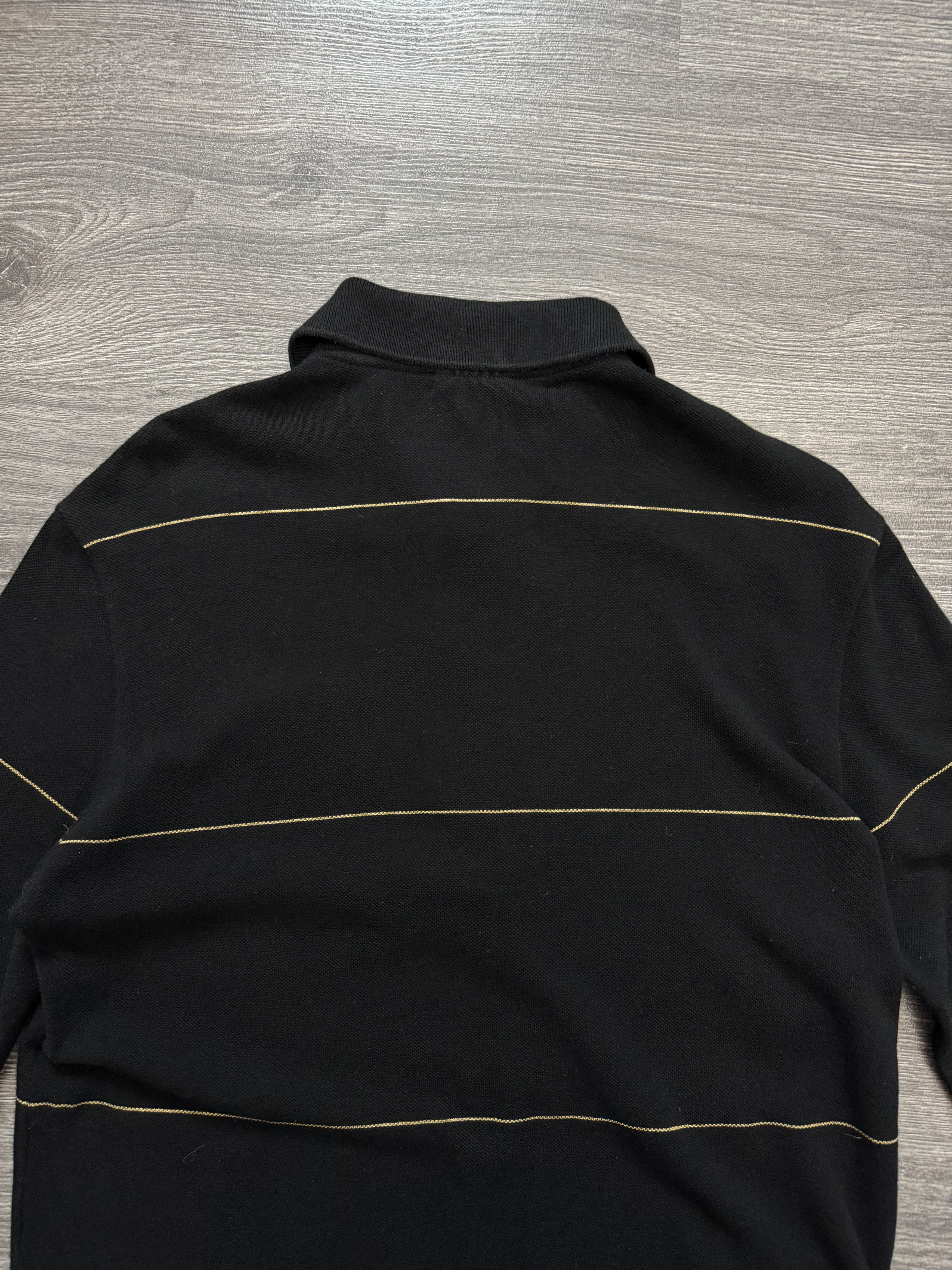 Lacoste Vintage Lacoste Black Long Sleeve T-Shirts Rugby Size US M / EU 48-50 / 2 - 3 Thumbnail