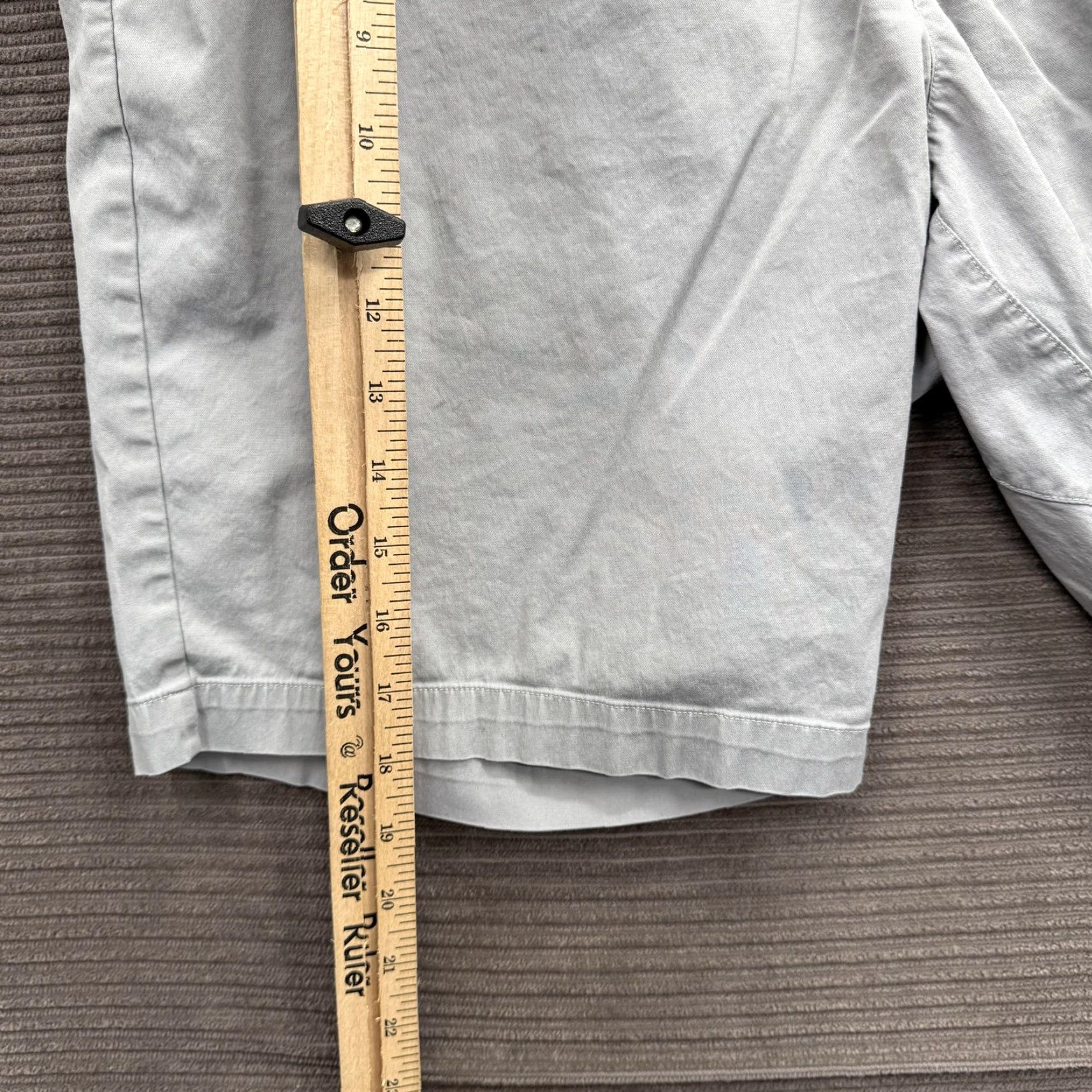 Lululemon Lululemon Shorts Mens 34 Gray Chino Golf Athletic Lightweight Casual Summer Size US 34 / EU 50 - 7 Thumbnail