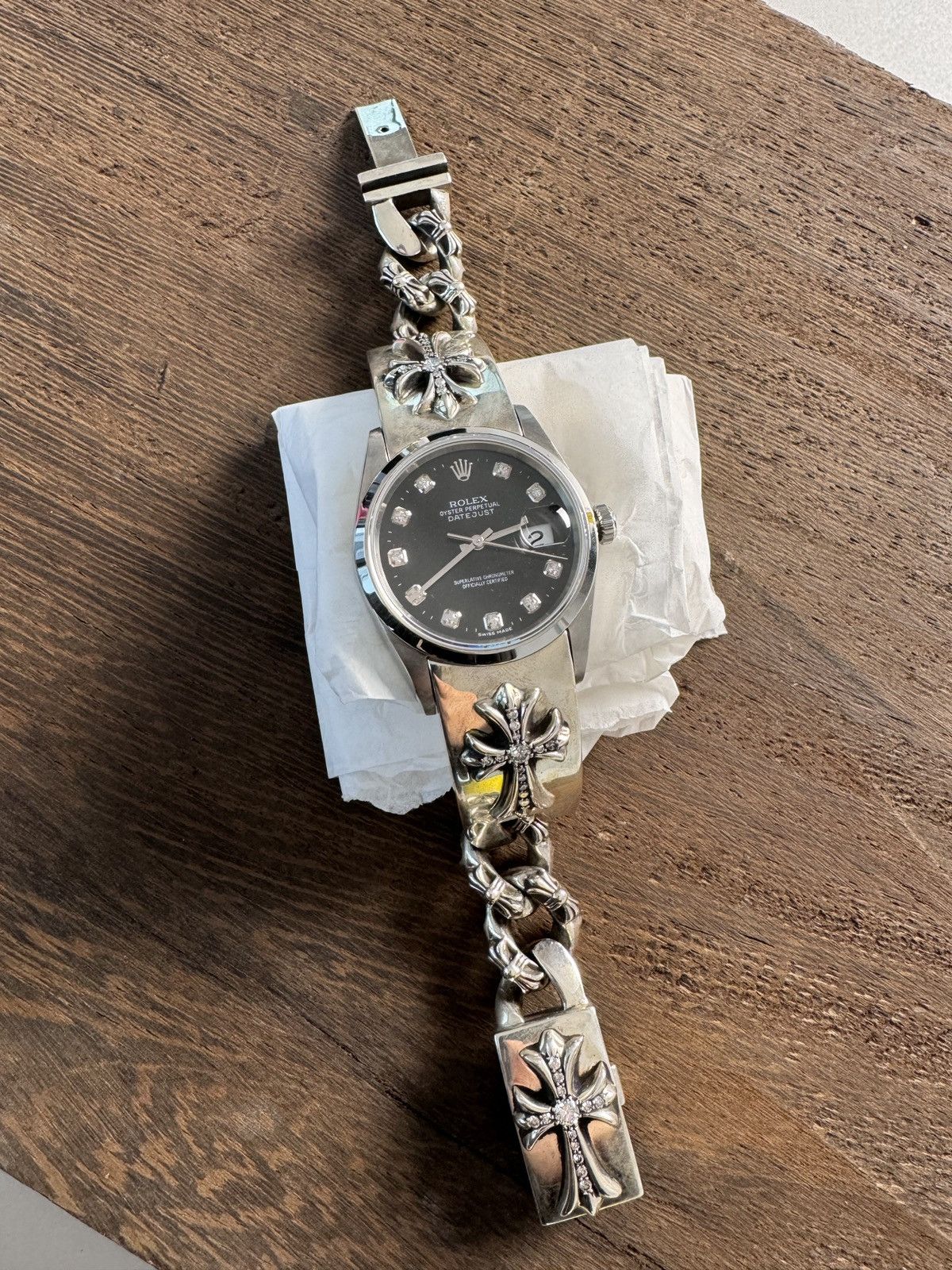 Chrome Hearts Rolex Rolex x Chrome Hearts Grailed