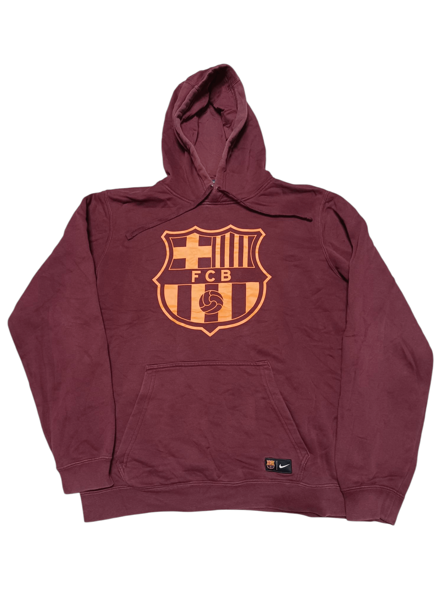 Nike FC BARCELONA BIGLOGO NIKE 2017 BARCA SOCCER FOOTBALL HOODIE Size US M / EU 48-50 / 2 - 1 Thumbnail