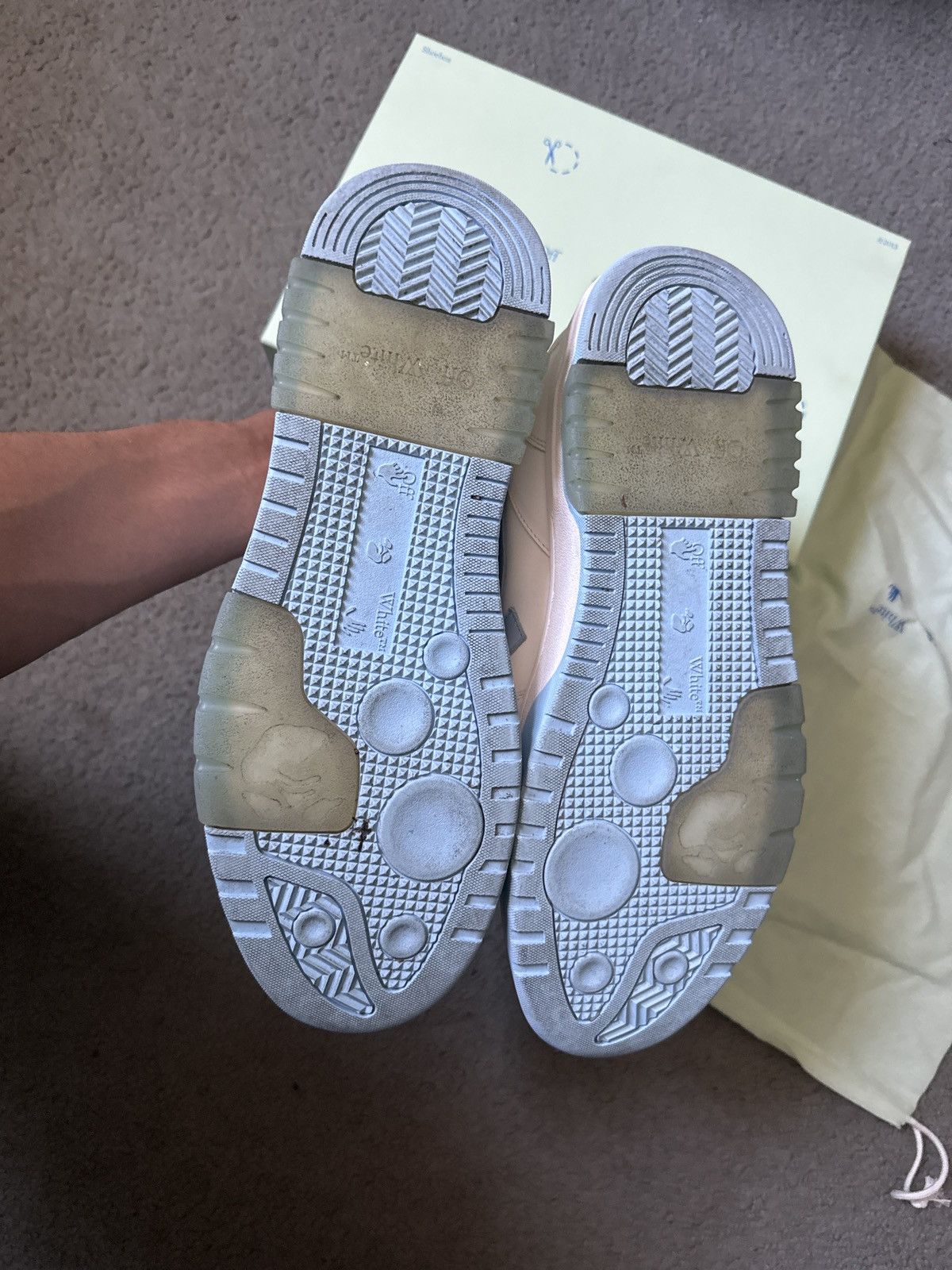 Off-White Out Of Office Sneakers Size US 12.5 / EU 45-46 - 6 Thumbnail