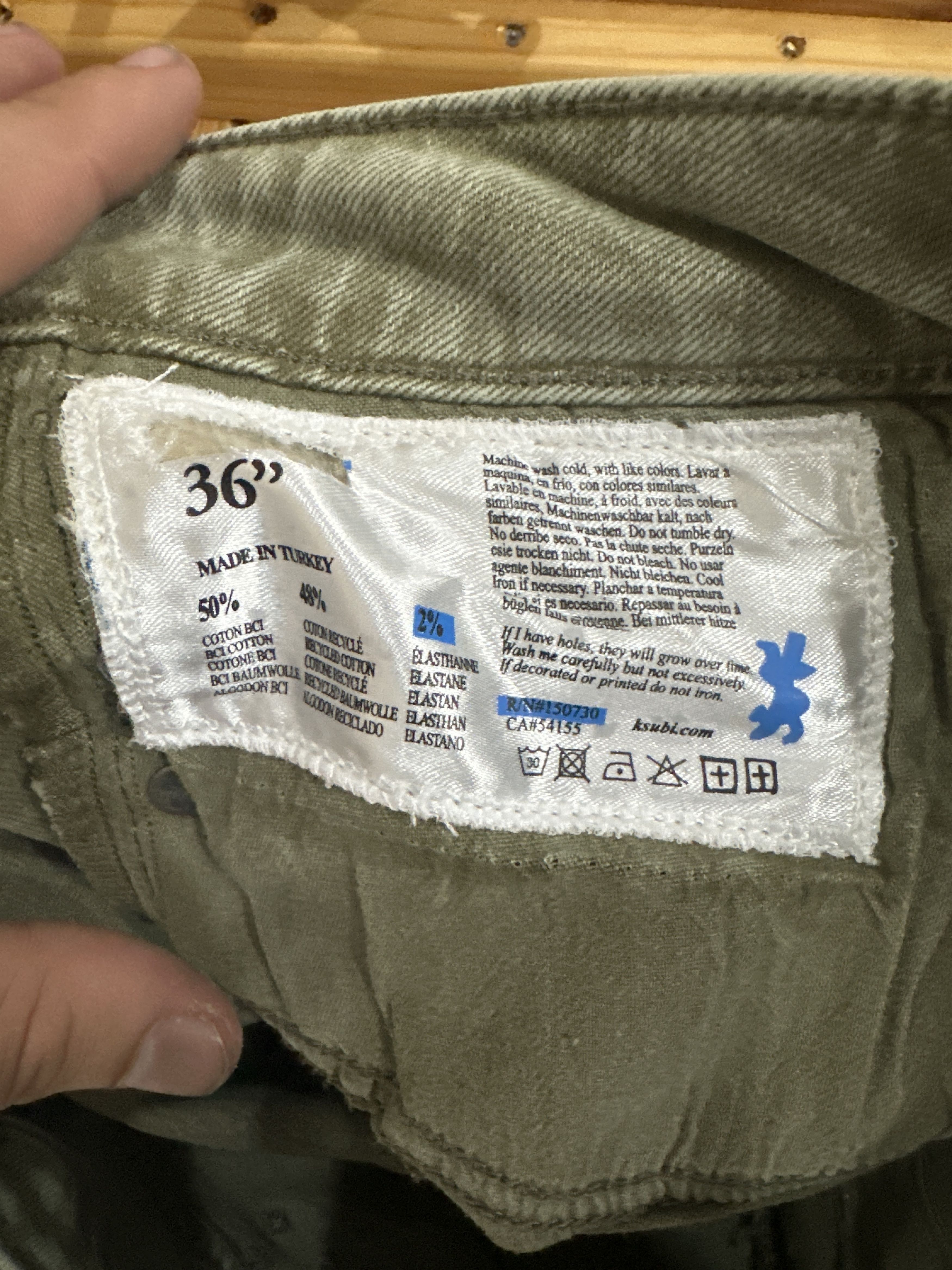 Ksubi Ksubi Van Vinkle Outback Jeans Size 36 Green Size US 36 / EU 52 - 10 Thumbnail