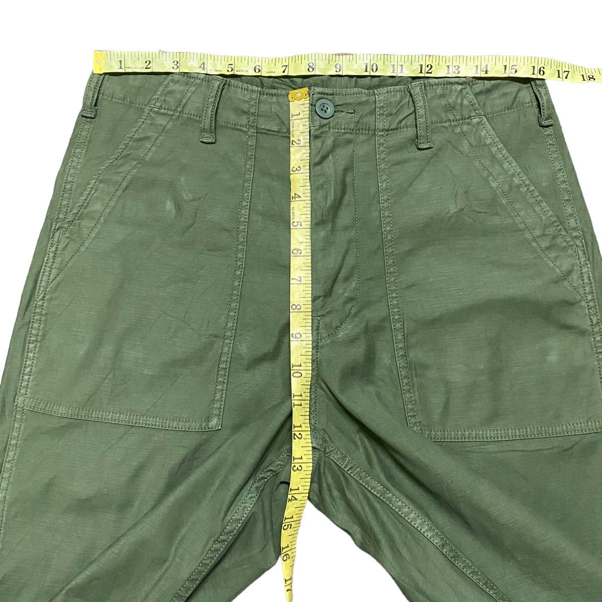 Japanese Brand Us Army Sateen Fatigue Pants Size US 32 / EU 48 - 15 Thumbnail