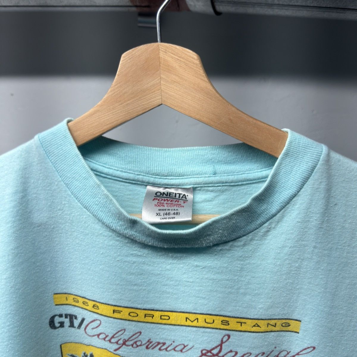 Vintage 80s Mustang GT California Special Shirt ERD Grunge Chrome Size US L / EU 52-54 / 3 - 5 Thumbnail