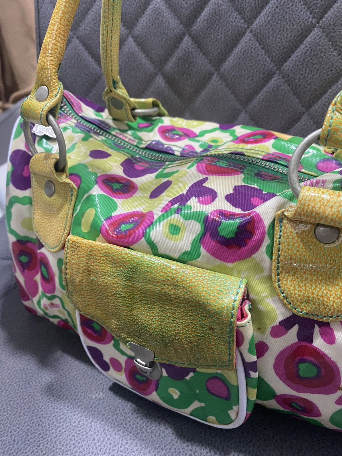 Vintage ANNA SUI MINI BOSTON BAG Size ONE SIZE - 13 Thumbnail