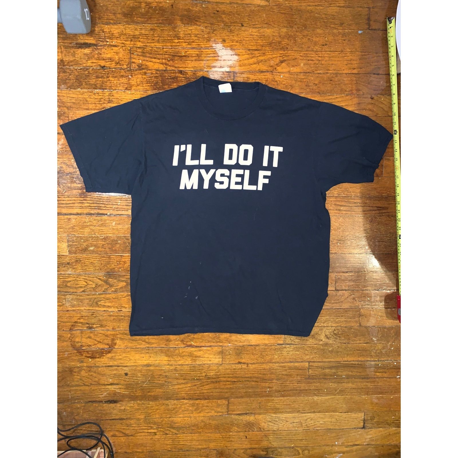 Other Ill Do It Myself Graphic T Shirt Black Statement Tee XL Size US XL / EU 56 / 4 - 3 Thumbnail
