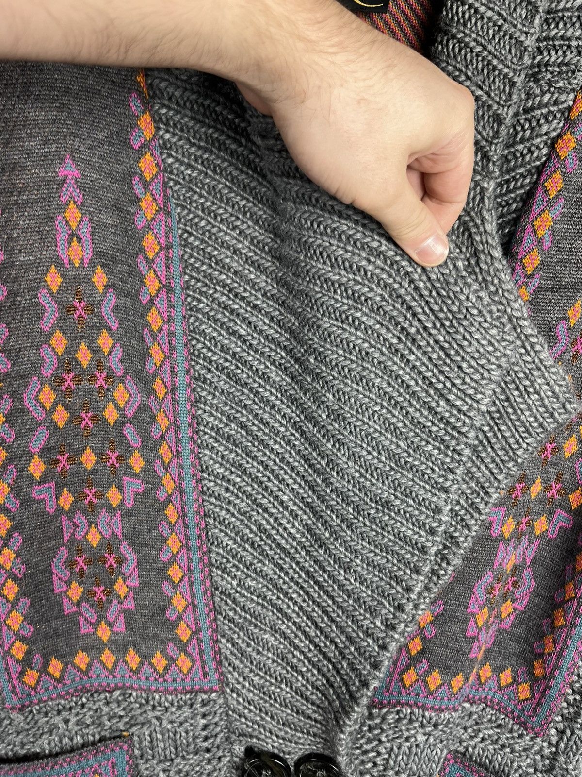 Just Cavalli Just cavalli cardigan vest knit sweater Size L / US 10 / IT 46 - 8 Thumbnail
