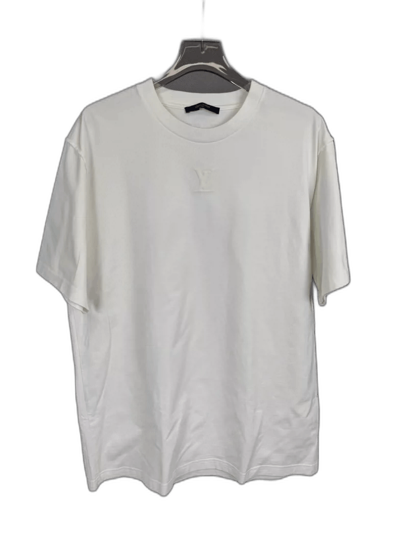 Louis Vuitton Louis Vuitton White Logo Short Sleeve Shirt-yf Size US XXL / EU 58 / 5 - 1 Thumbnail