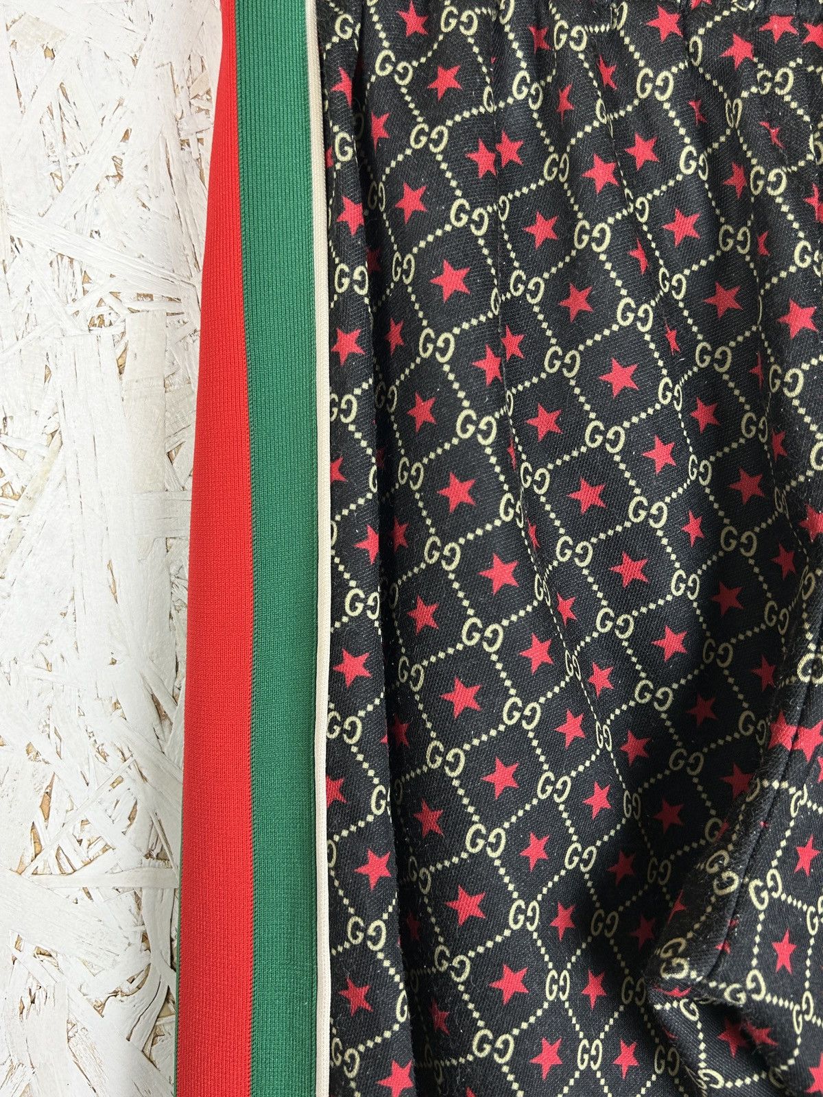 Gucci Gucci GG Logo Star Side Line Contrast Track Pant 19AW Size S Size US 30 / EU 46 - 7 Thumbnail