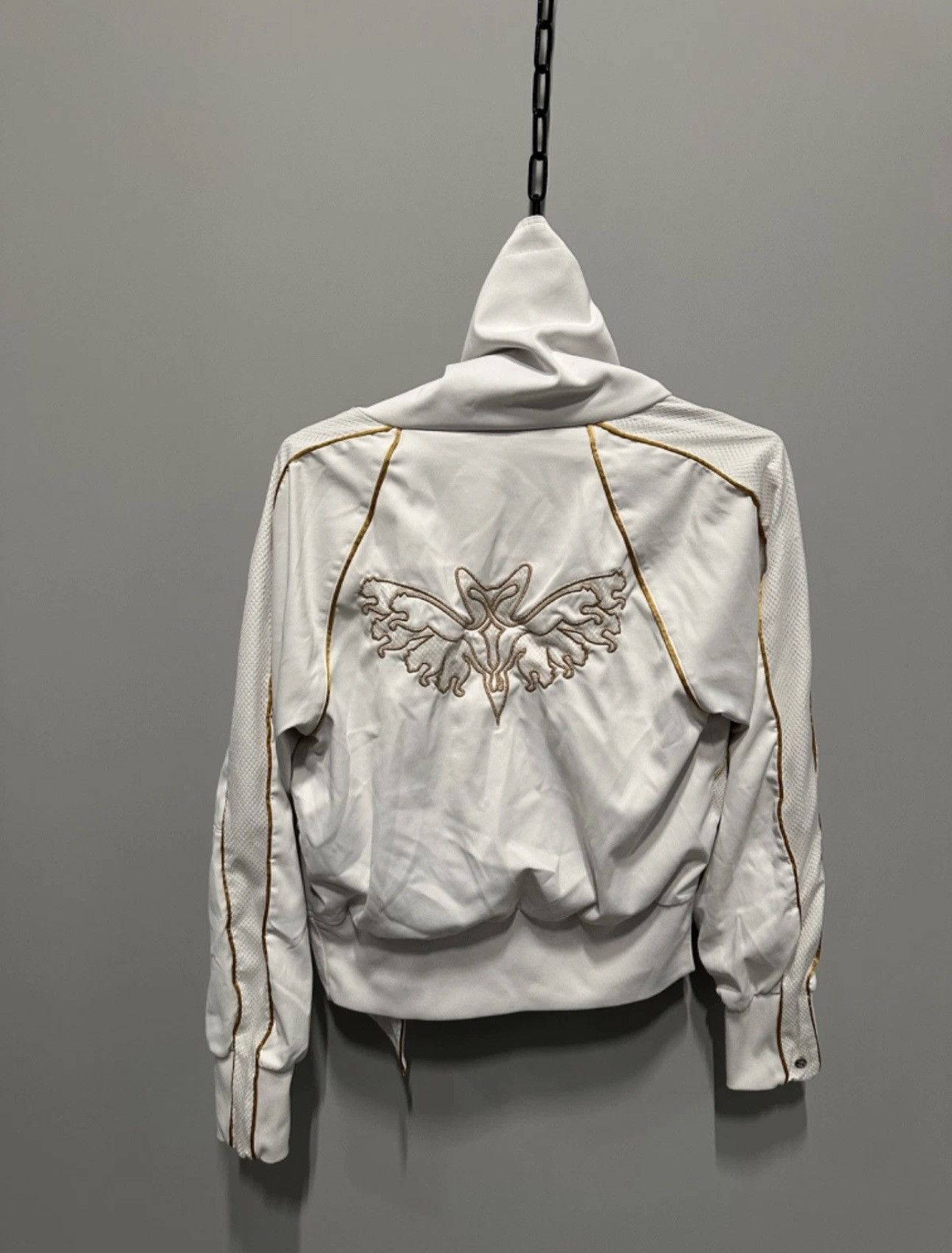 Puma JAPANESE STYLE! Puma Vintage Jacket Gold Logo Y2K 2000s Size XS / US 0-2 / IT 36-38 - 1 Thumbnail